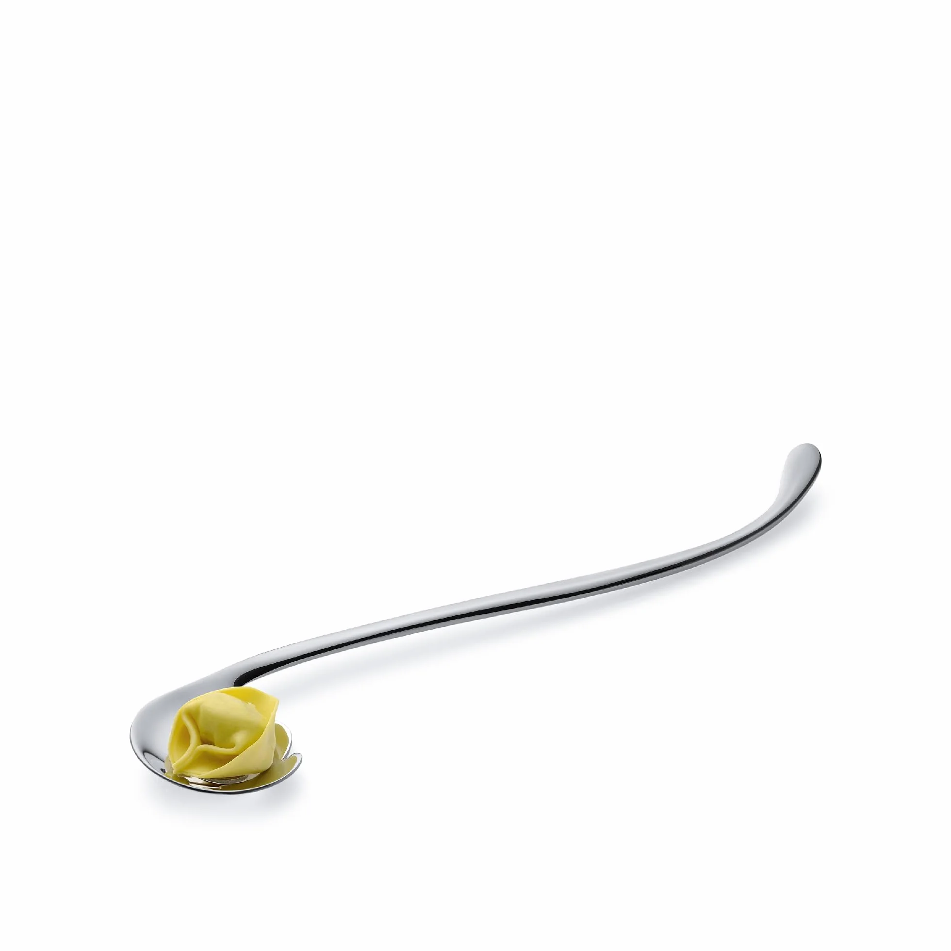 Alessi MMI31 Vabene tester do makaronu - stal szlachetna 18/10 polerowana na połysk, 24,00 x 8,00 x 2,40 cm, srebrny