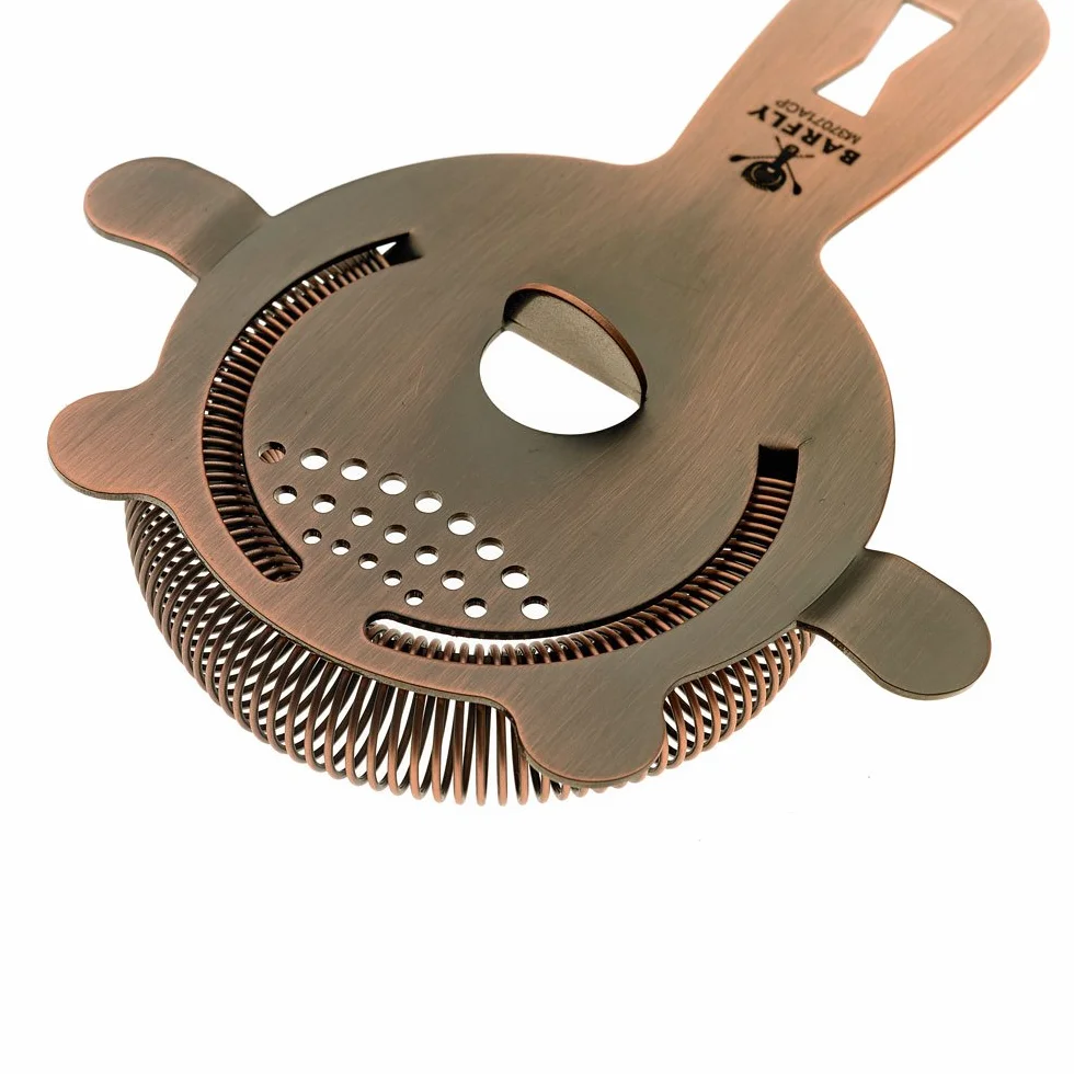 Bar Fly Sitko barowe ze stali nierdzewnej 18-8, antyczna miedź M37071ACP