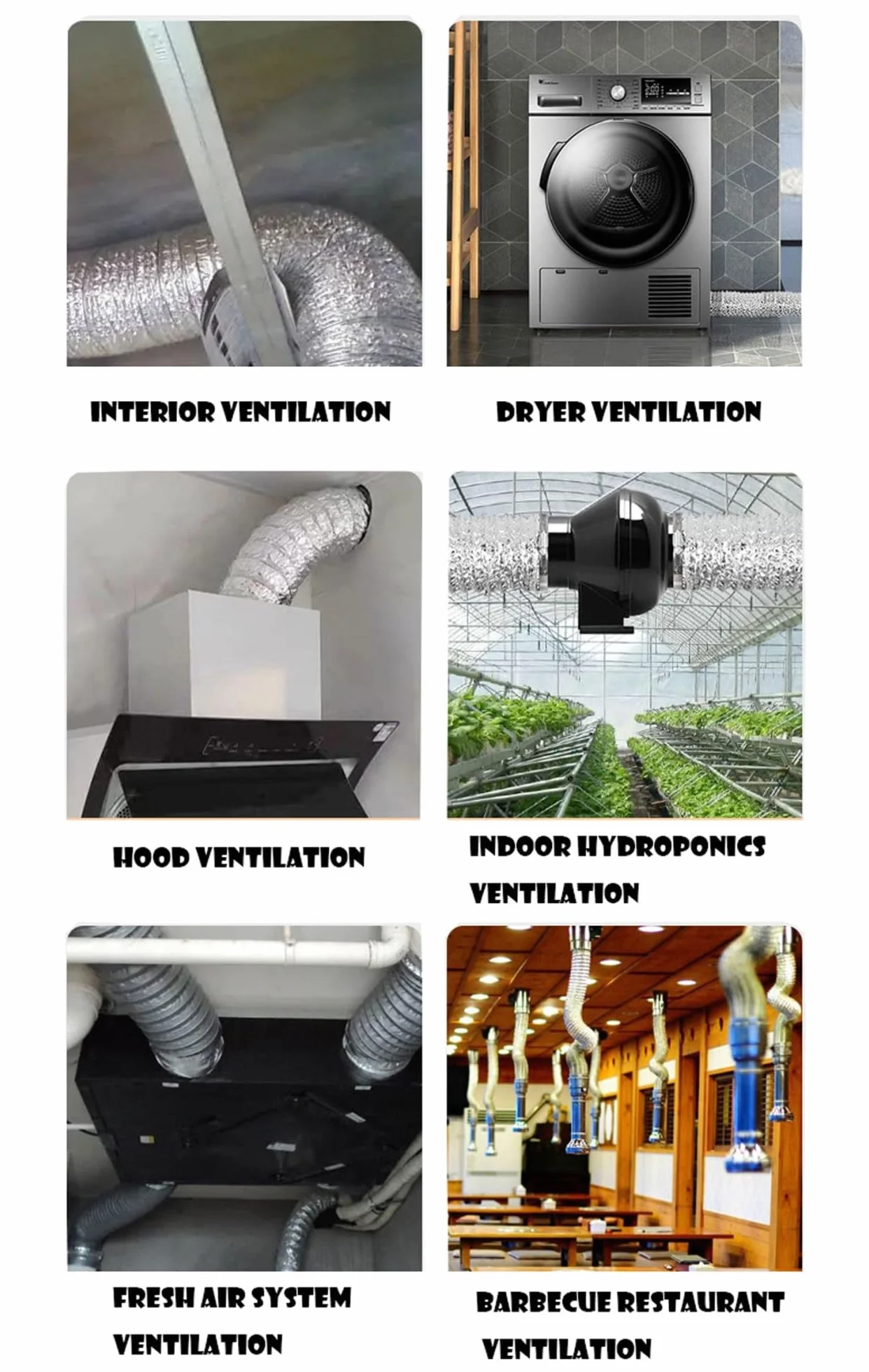 przewód z folii aluminiowej, Wąż elastyczny Ø 80-200 mm W zestawie 2 opaski zaciskowe i 1 taśma aluminiowa(2m,80mm)