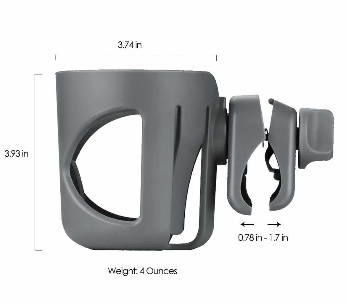 Nowy wózek Stanley uchwyt na kubek do Stanley Quencher H2.0 (modele 30 i 1,134.0 g), nadaje się również do Stanley IceFlow (modele 20 i 850.5 g)