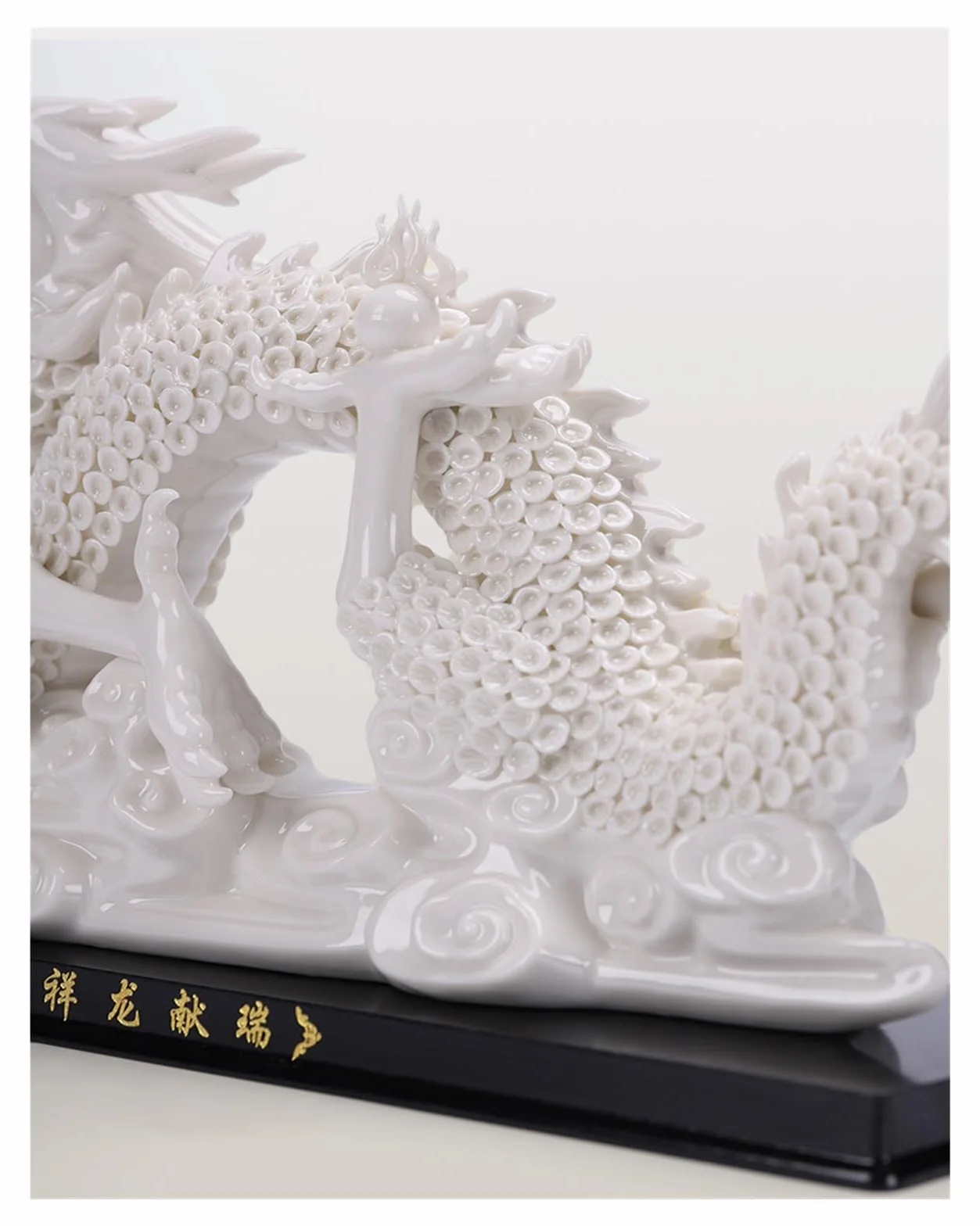 Dekoracja biurowa ceramiczne ozdoby smoka, rzeźby z porcelany, rękodzieło, meble do dekoracji wnętrz rzeźby i dekoracje wnętrz