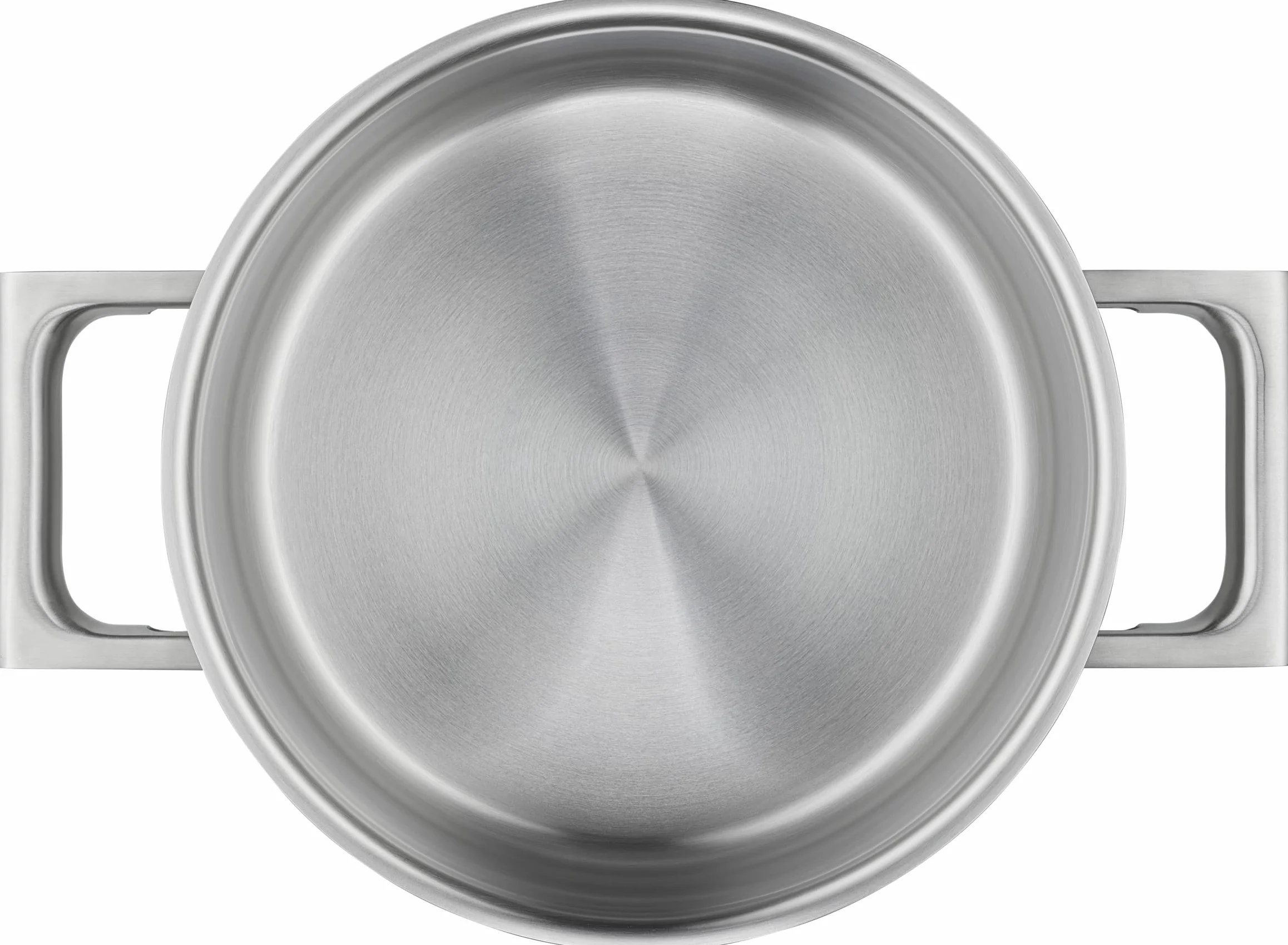 WMF Ultimate Cool 5-częściowy zestaw garnków indukcyjnych z pokrywką ze stali nierdzewnej, matowa stal nierdzewna Cromargan, zestaw garnków indukcyjnych niepowlekanych, skala wewnętrzna, nadaje się do