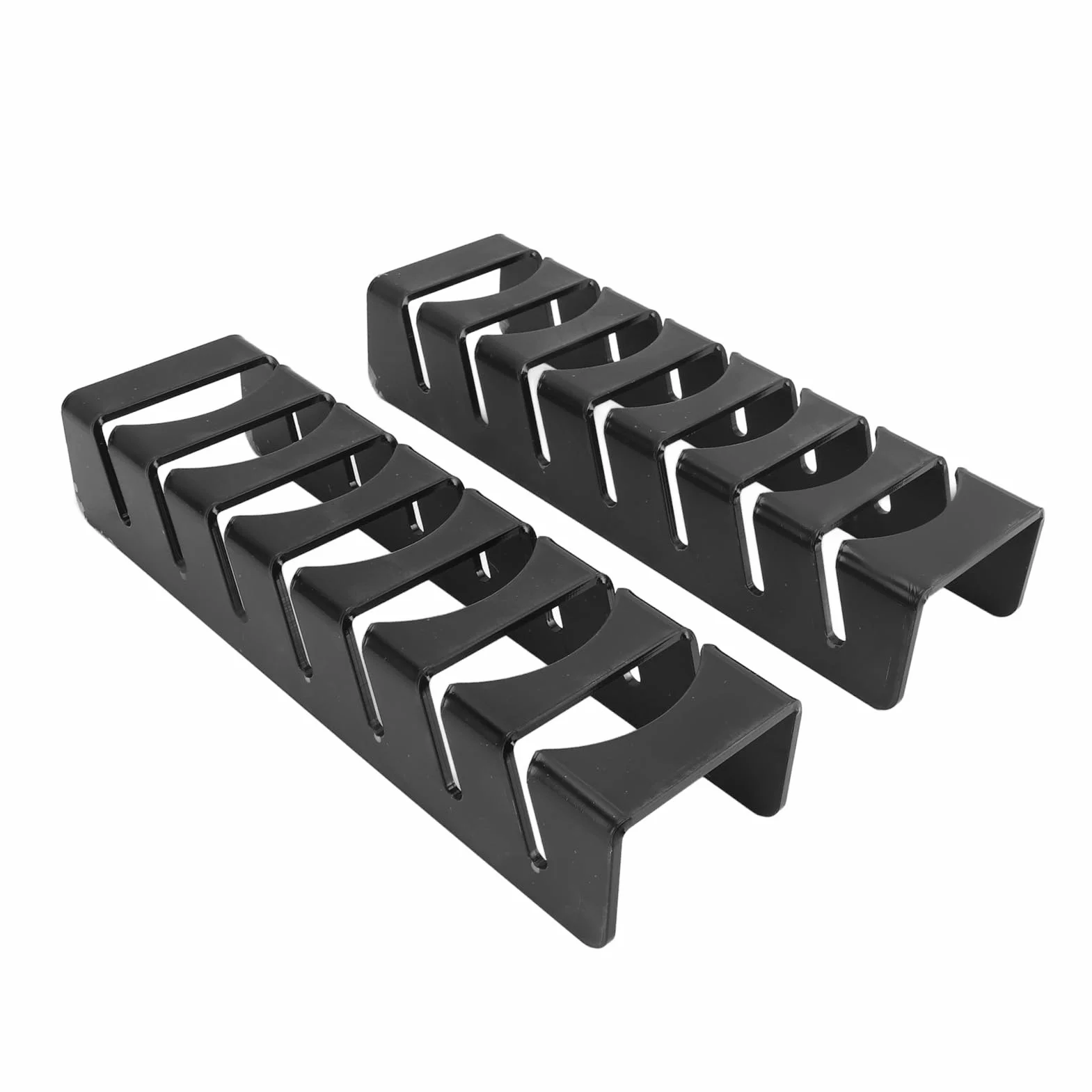 Acrylic Hat Stand for Baseball Caps Set, 2 Pcs Hat Organizer for 14 Caps, Display and Organizer for Bedroom, Closet, Office