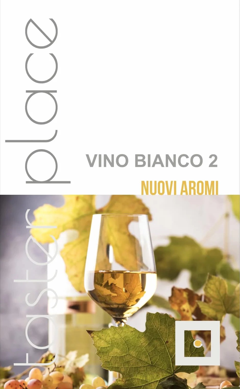 TASTERPLACE Białe wino 2, nowe włoskie aromaty | Sommelier | Aromaty białego wina | Trenuje zapach | publikacja i 12 esencji
