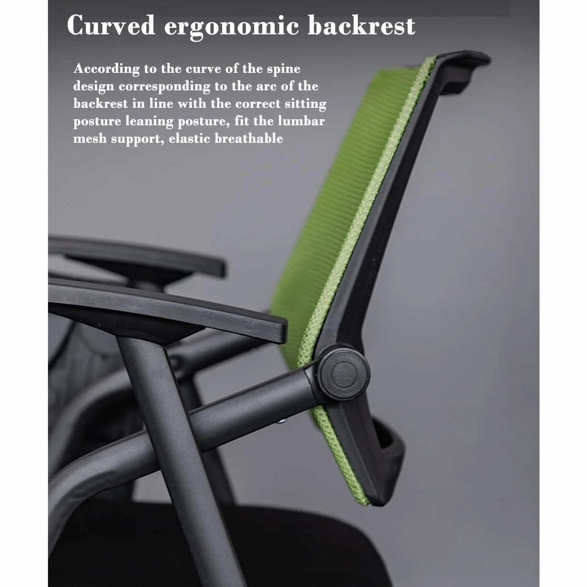Krzesło Na Biurko Bez Kółek Ergonomiczne Krzesła Konferencyjne Z Dołączonym Biurkiem, Krzesła Treningowe Do Układania W Biurze Siatkowe Krzesło Konferencyjne (Color : Grey)