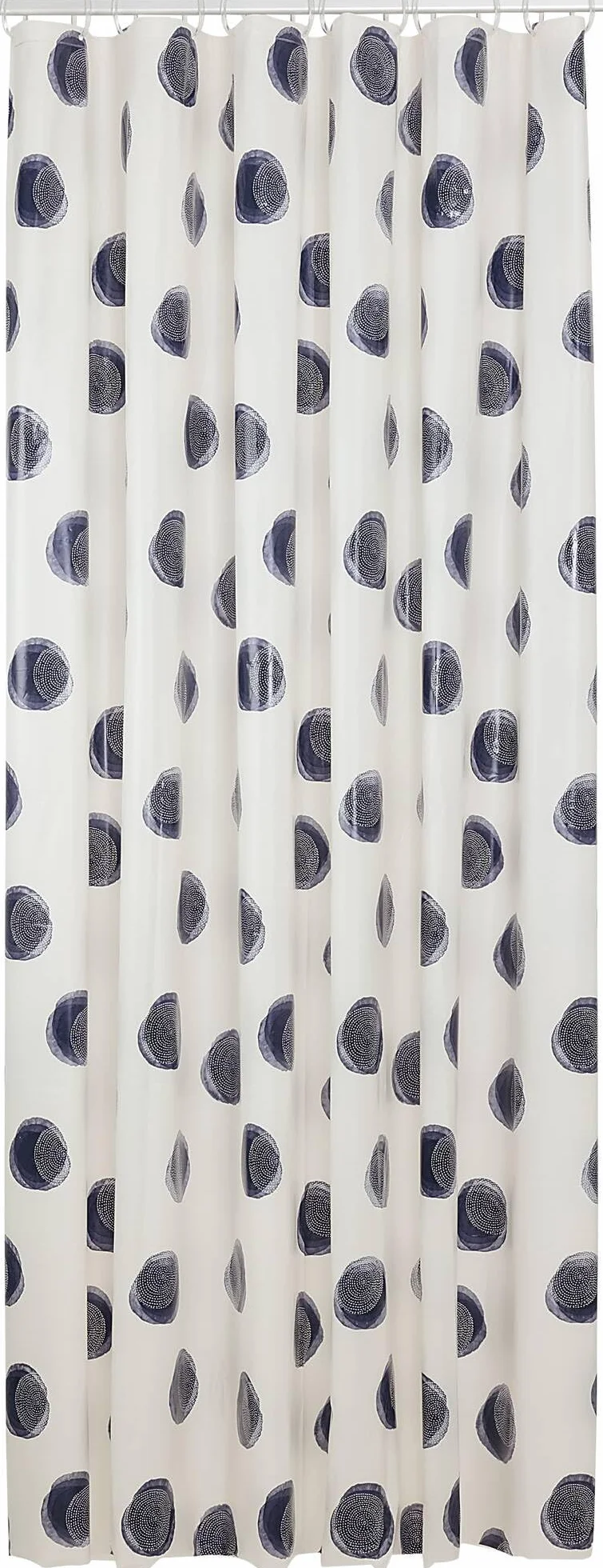 Sealskin Mood Zasłona prysznicowa 180x200 cm PEVA Niebieski/Białawy