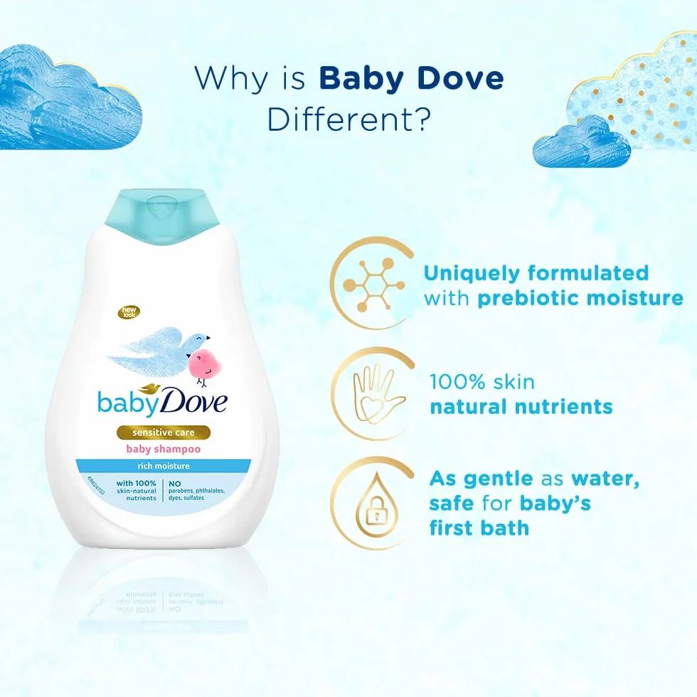 DOVE Baby szampon dla niemowląt 400 ml