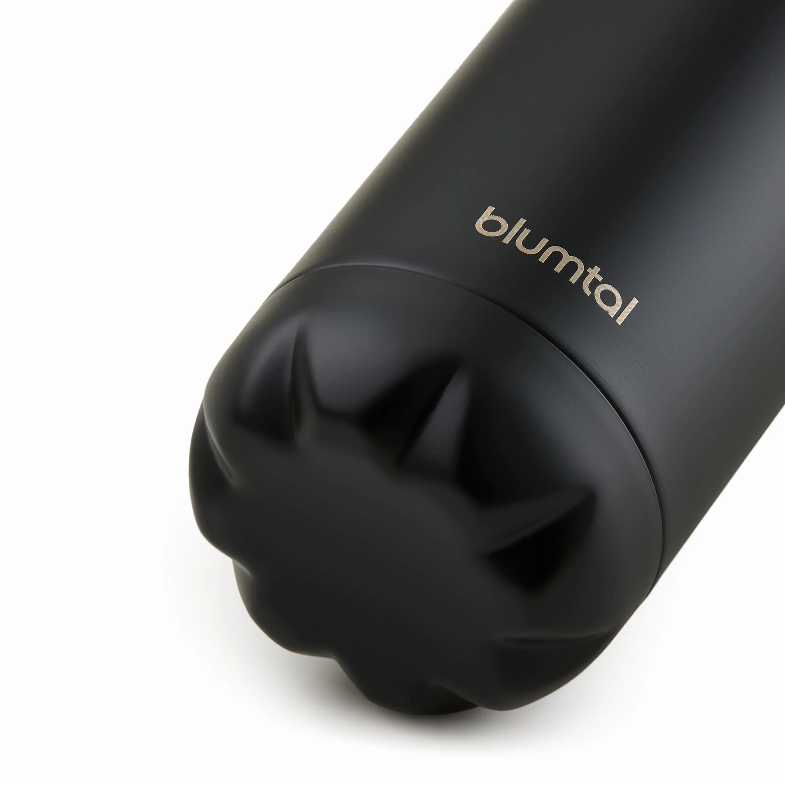 Blumtal - Butelka izolowana 750 ml - Butelka ze stali nierdzewnej 750 ml - Metalowa butelka - wodoodporna, wielokrotnego użytku, wolna od BPA, do gorących i zimnych napojów, czarna