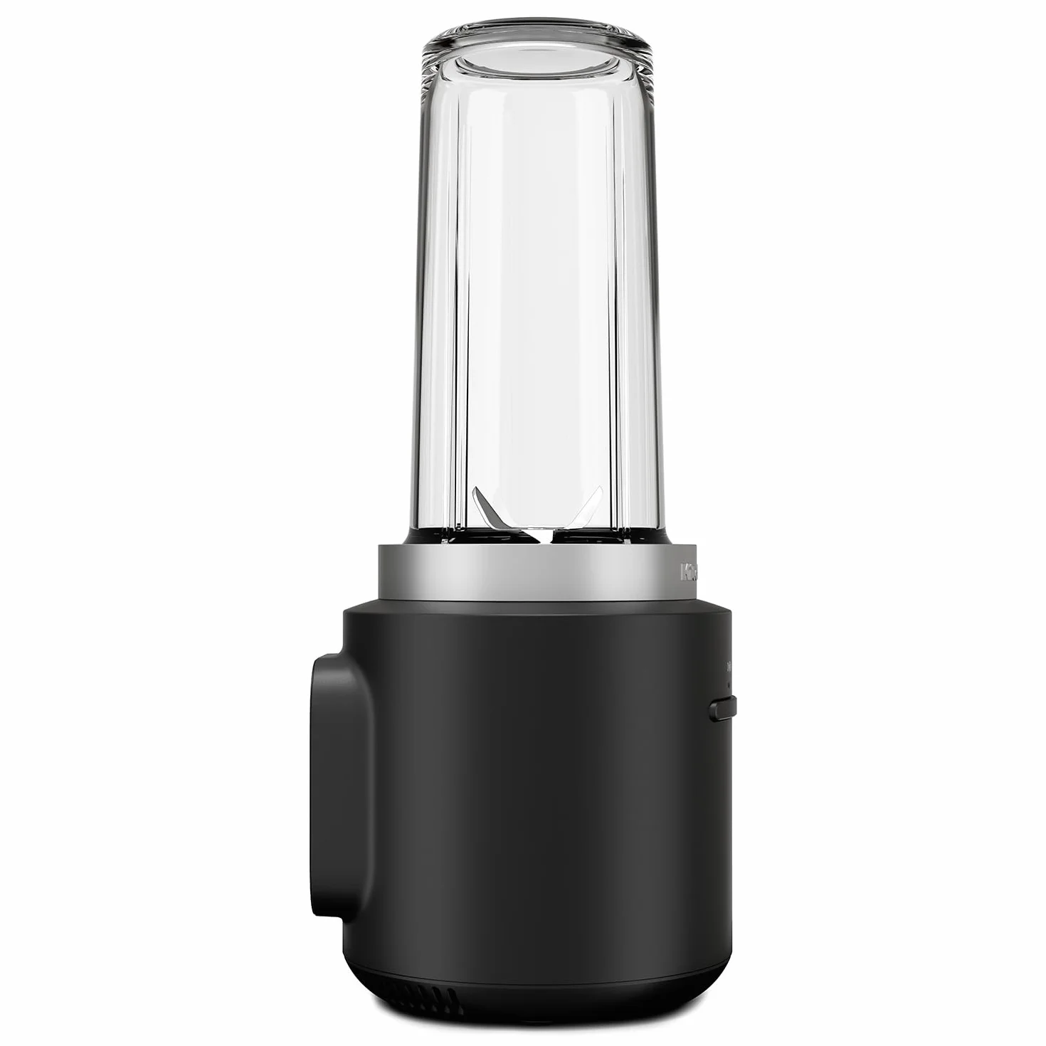 Kitchenaid Bezprzewodowy mikser stojący – KitchenAid Go – przenośny blender do smoothie i napojów lodowych – nie zawiera BPA – 473 ml – bez akumulatora – czarny