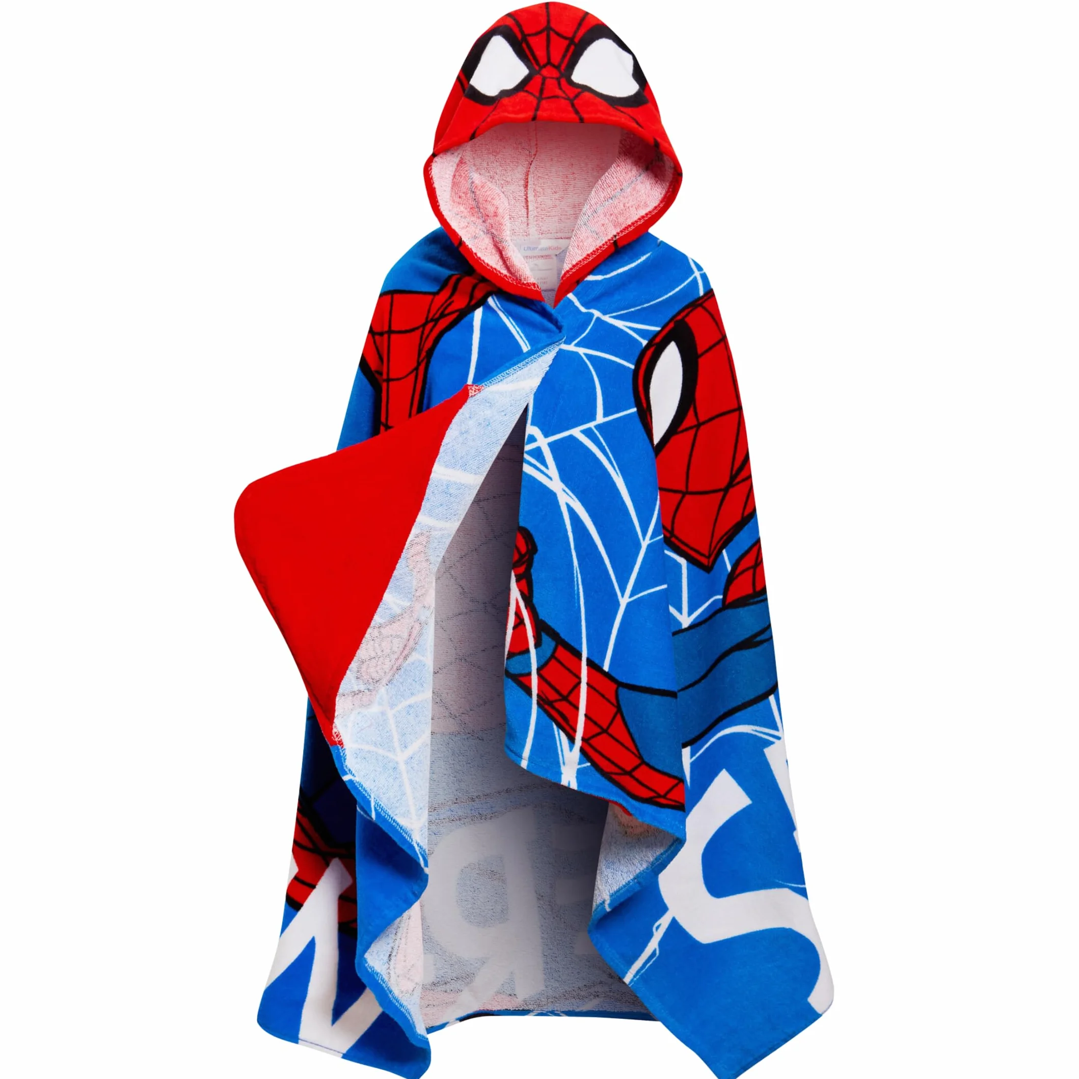 Spider-Man Ręcznik z kapturem 100% bawełna odzież Avengers ponczo dla dzieci ręcznik plażowy do pływania owinąć chłopcy sukienka do przewijania