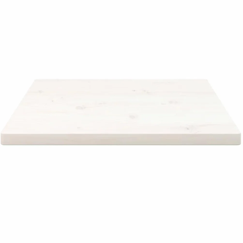 Kwadratowy blat stołu z litego drewna sosnowego 40 x 40 x 2,5 cm – wszechstronne meble kuchenne, biurko do gier, blat łazienkowy lub stół komputerowy i stylowy design do użytku domowego i biurowego