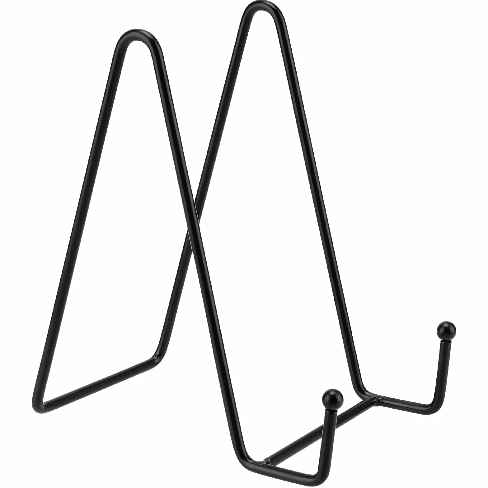 Metalowy Stojak Na Wy?wietlacz - 8 Sztuk, 3 i 6 Cali - Uchwyt Na P?ytki, Ramki, Ksi??ki, Obrazy, Sztuki - Czarny