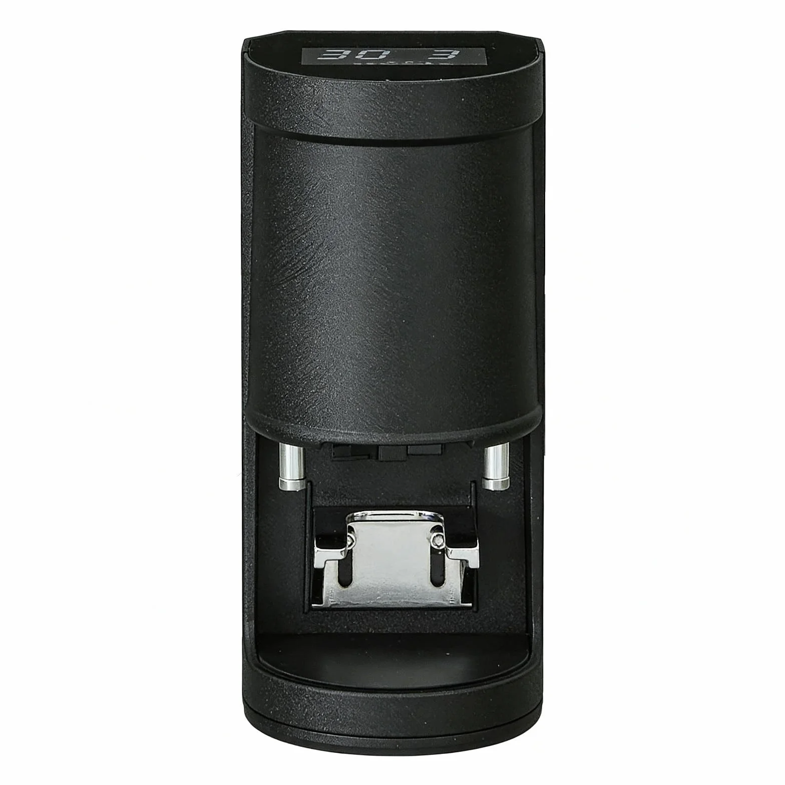 Ubijak do Kawy 58 Mm, Automatyczna Elektryczna Prasa do Kawy Ziarnistej Espresso, Nacisk 5-30 Kg, Regulowany Czas Ubijania od 1 do 3 Black-Threaded