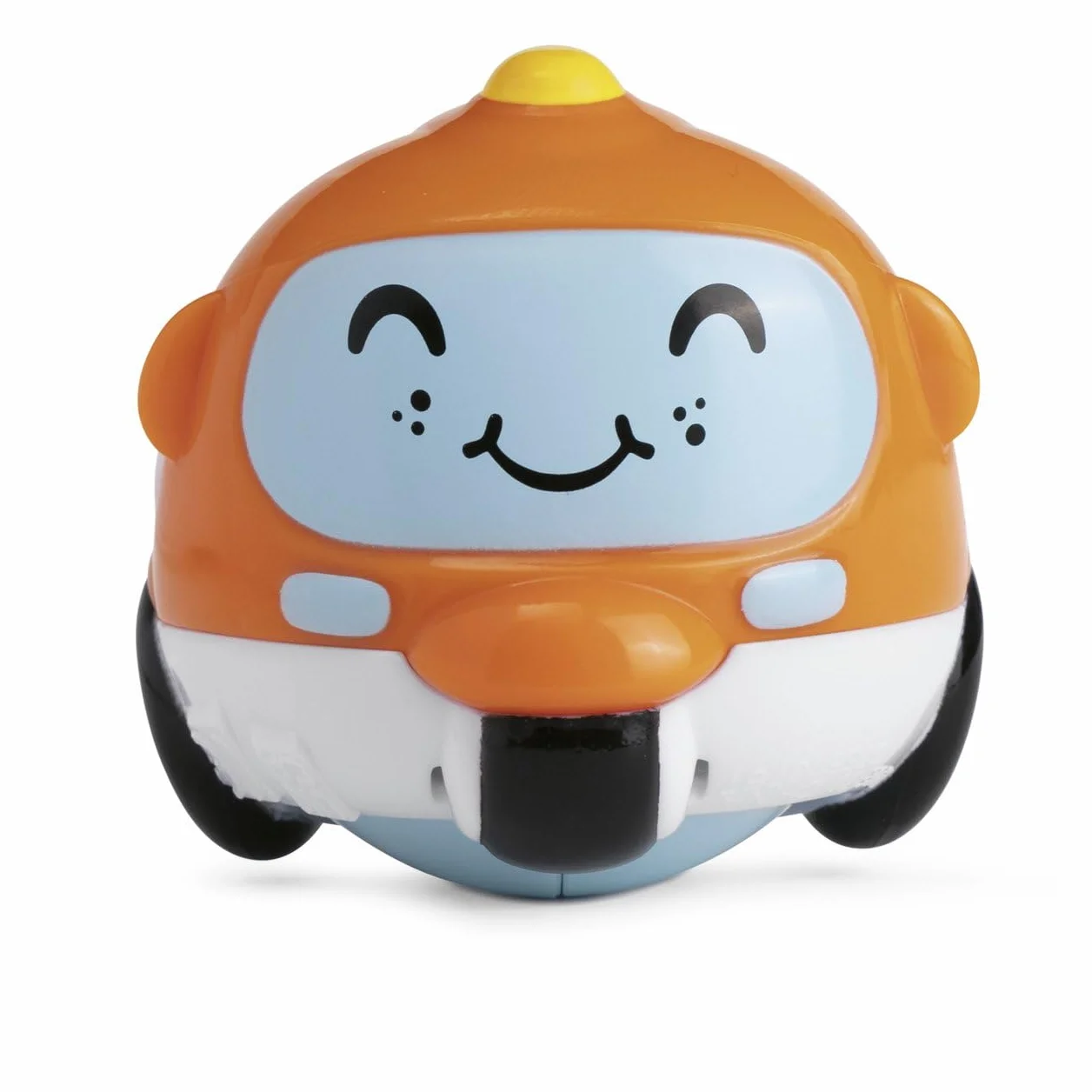 Chicco Elektroniczna mata do zabawy w mieście Turbo Ball Maxi 110 x 60 cm, interaktywny dywan ze światłami i quizami, 15 punktów interakcji, z 1 pojazdem Turbo Ball, dywan do samochodu, 1-4 lata