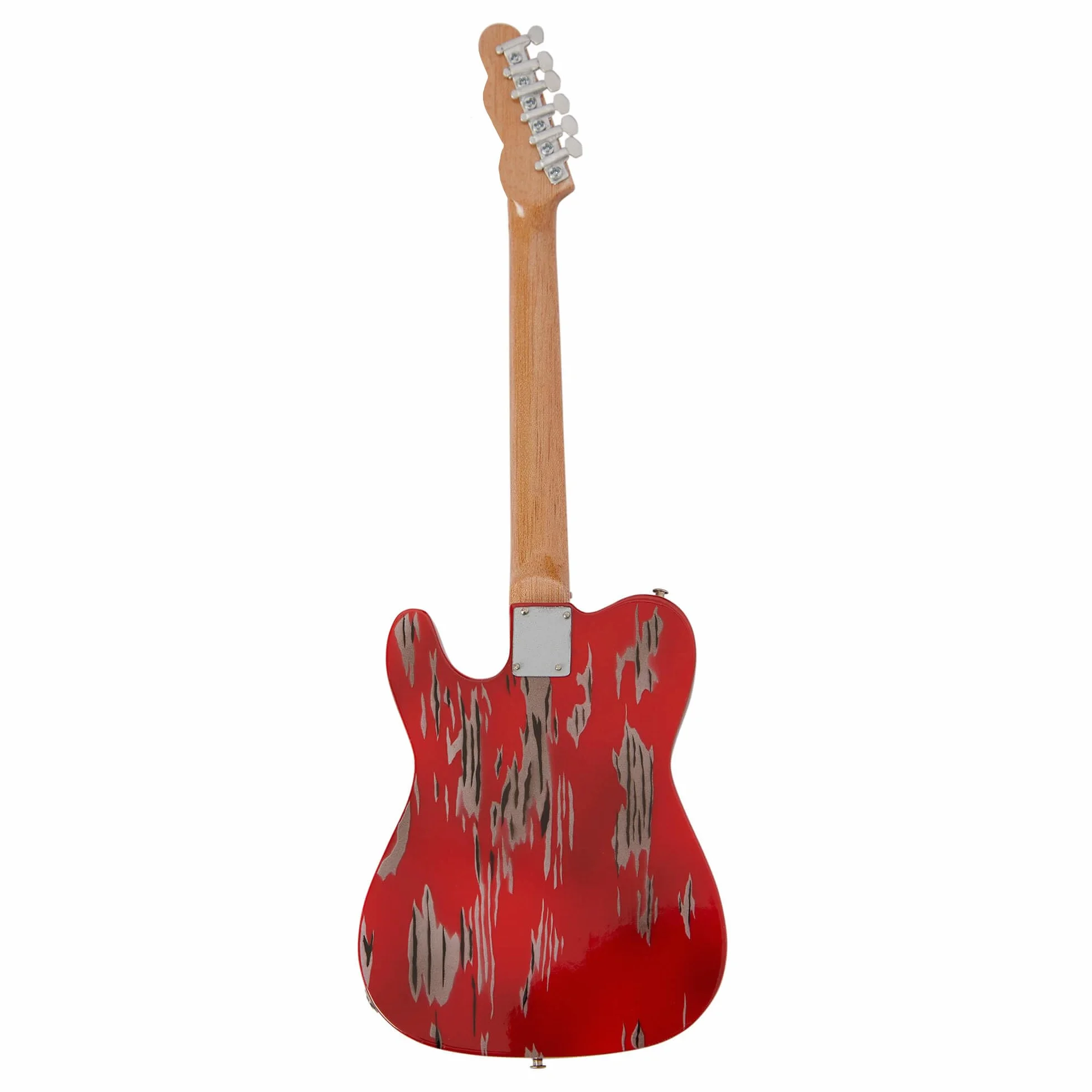 Axman Billy Gibbons - John Bolin Peeler T-Style: Miniaturowa replika gitary - Prezenty muzyczne - Ręcznie robione ozdobne skala 1/4 - zawiera pudełko ekspozycyjne, plakietkę z imieniem i miniaturowy