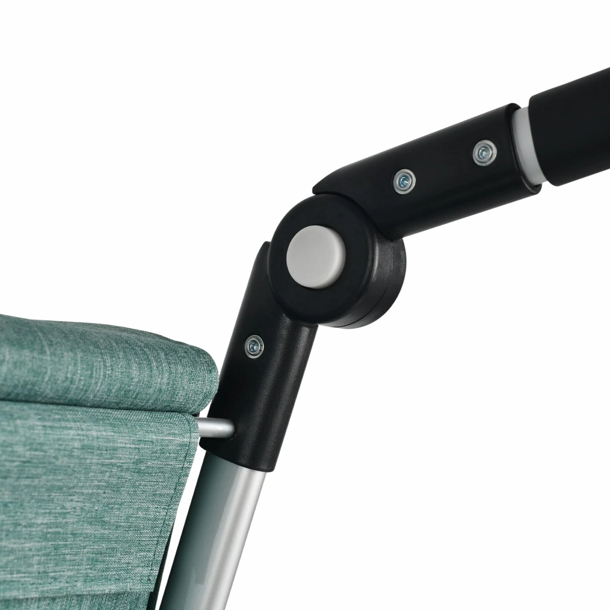 JATA HCAR2501 wózek na zakupy 4 kółka 40 l z torbą chłodzącą do mrożonek, 2 kółka obrotowe o 360°, składany wózek z hamulcem, aluminiowe podwozie