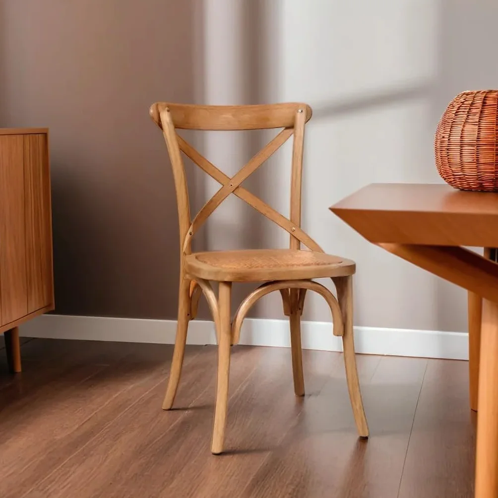 Biscottini Krzesło kuchenne Thonet 46x42x86 - Krzesło do jadalni - Krzesło drewniane - Nowoczesne krzesła do jadalni - Rustykalne krzesła kuchenne