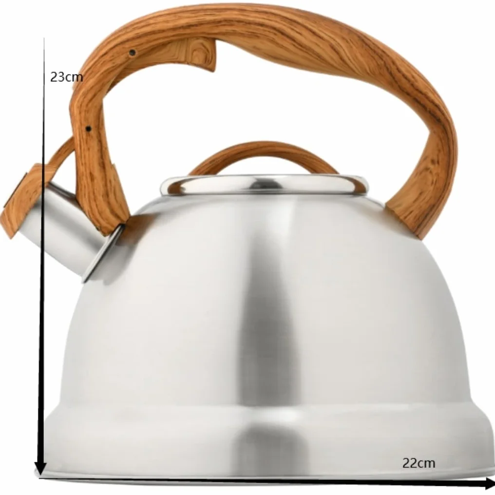 Czajnik z Gwizdkiem Czajnik Do Herbaty Na Płytę Kuchenną Czajnik Do Herbaty Czajniczek Gwiżdżący Czajnik Do Herbaty Z Ergonomicznym Uchwytem Utrzymującym Temperaturę Gwizdanie Czajnik Czajnik Kuchenek