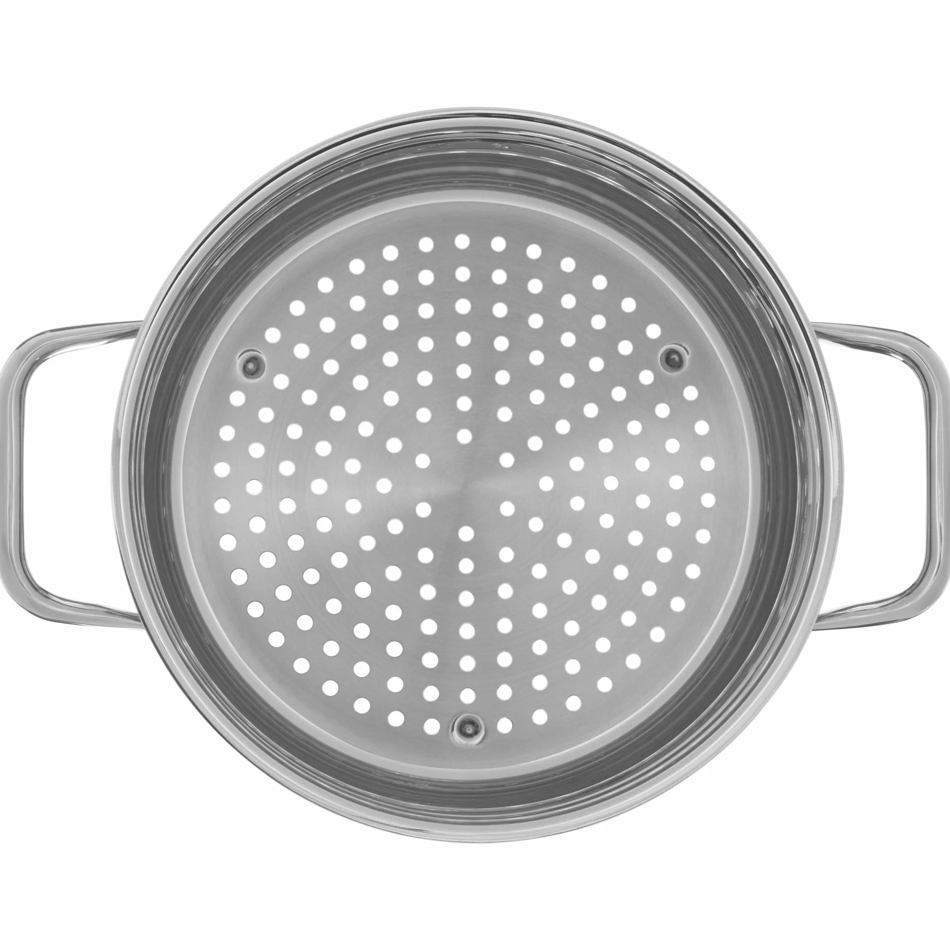 WMF Compact Cuisine parowar do warzyw/ziemniaków 20 cm, wkład parowy do garnków, wkładka na parze ze stali szlachetnej Cromargan, nadaje się do mycia w zmywarce