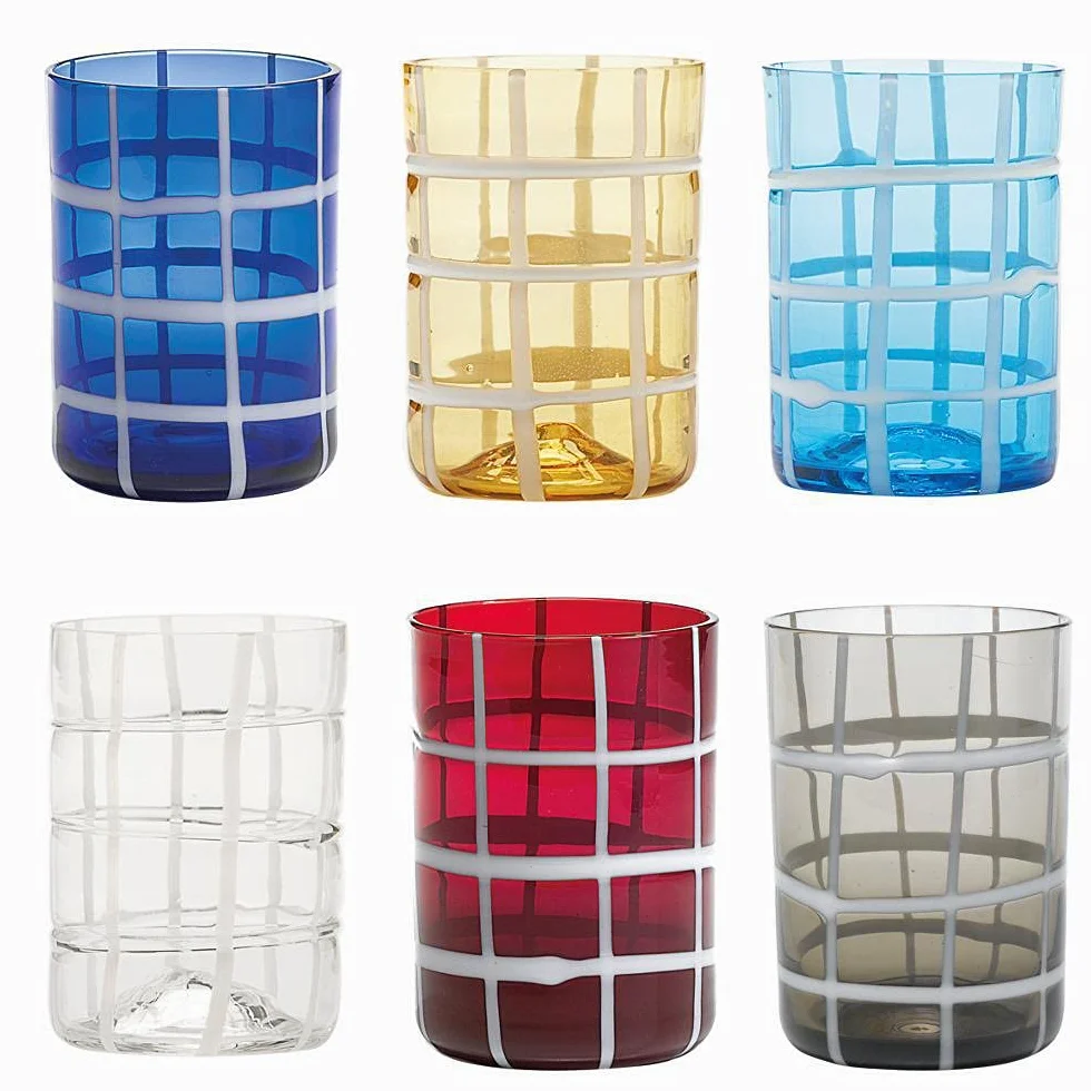 Zafferano Twiddle Tumbler zestaw 6 szklanek do wody