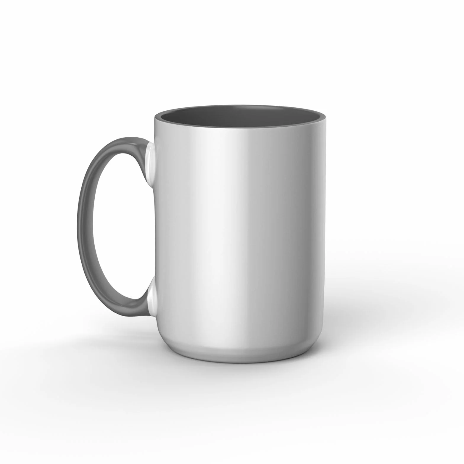 Cricut Fazowany ceramiczny pusty kubek | szary | 425 ml (425 g) | 1 x kubek do sublimacji z atramentem infuzyjnym | do użytku kubek prasa infuzyjny atrament
