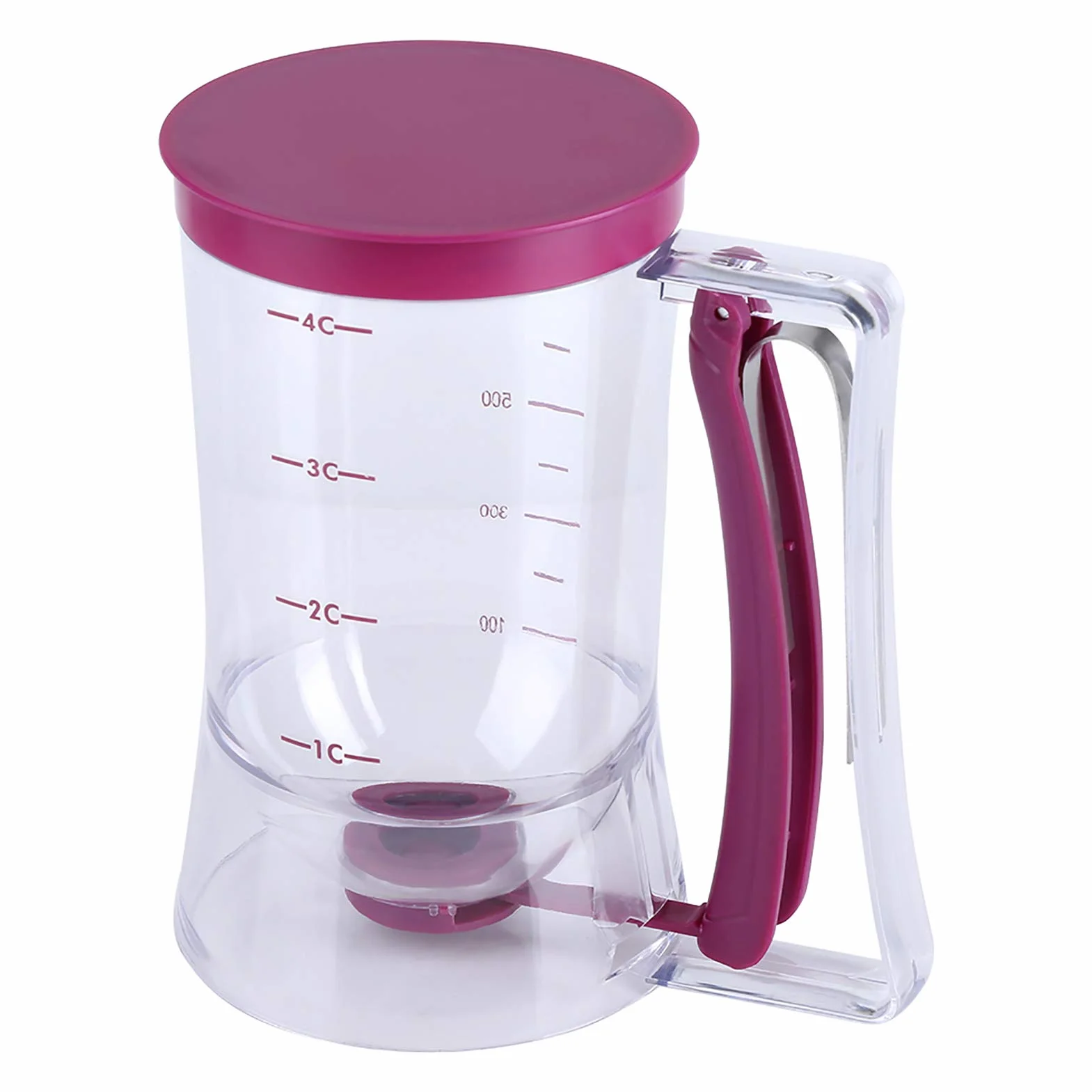 Dozownik ciasta 900 ml, łatwy do sterowania, do babeczek, naleśników