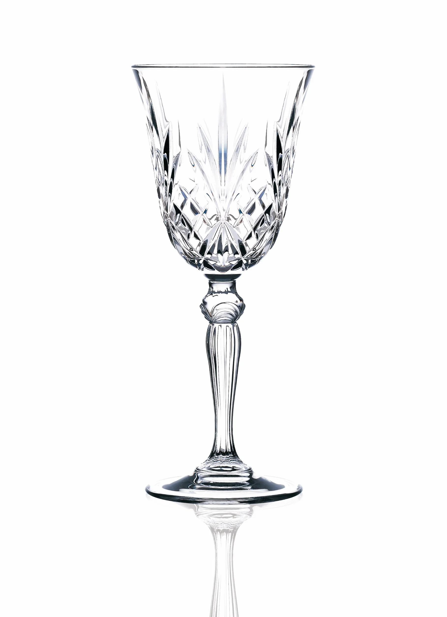 RCR Crystal Melodia kieliszki do białego wina, zestaw 6 sztuk