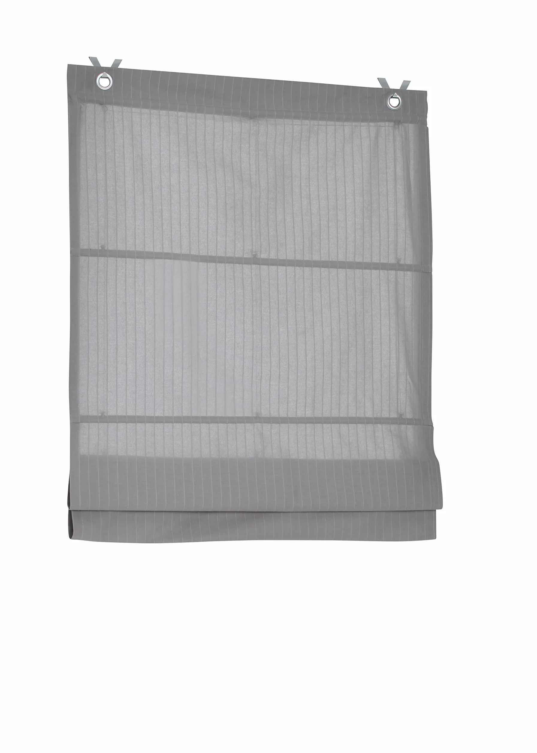 Verlock roleta rzymska na przelotkach, nieprzejrzysta, szara, 45 x wys. 140 cm