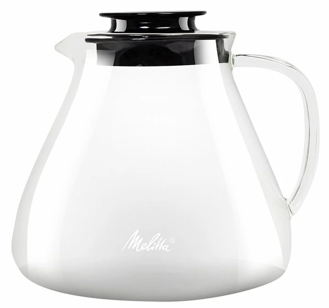 Melitta Dzbanek ze szkła borokrzemowego, wytrzymały i odporny na wysokie temperatury, 1 l, 217632