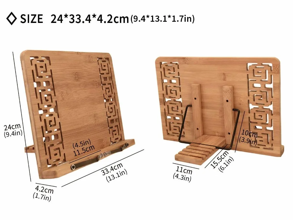 Stojak na książkę/stojak na książkę Podpórka do czytania Stojak na książkę kucharską Składany tablet Stojak na książkę kucharską Podpórka na książkę Materiały do stojaków na książki Telefon komórkow
