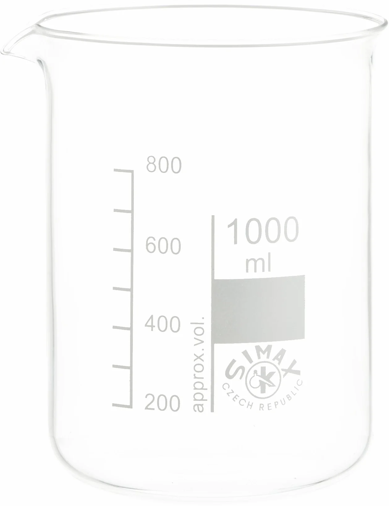 neoLab E-1042 Szklanki do Napojów, Kieliszki, Niska Forma, 1000 ml (10 sztuk)
