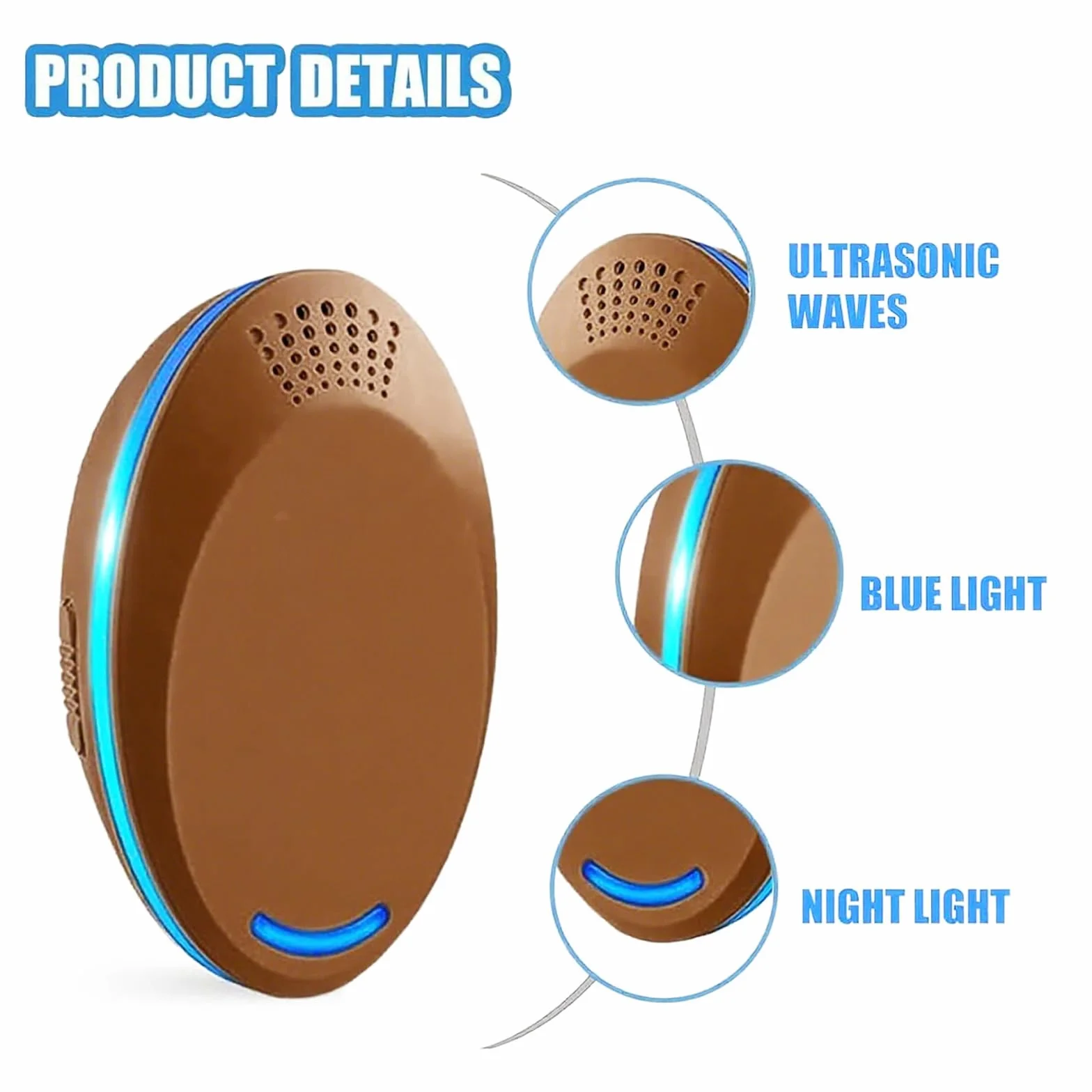 Easy to Use,Effective,Suitable for Indoor,5 Pack,Brown