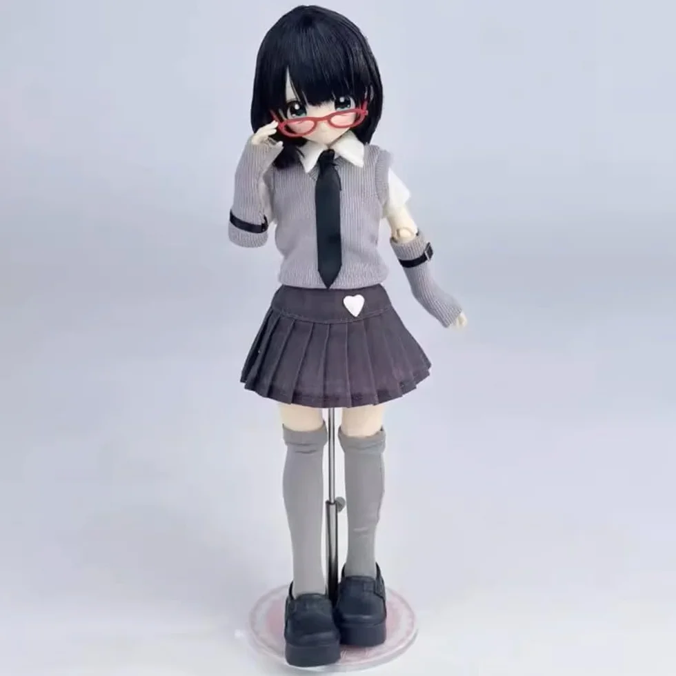 niannyyhouse BJD Blind Box Figurki, seria Denpa Girl, manekin z przegubem kulowym z ubraniem, figurka kolekcjonerska (1 szt.)