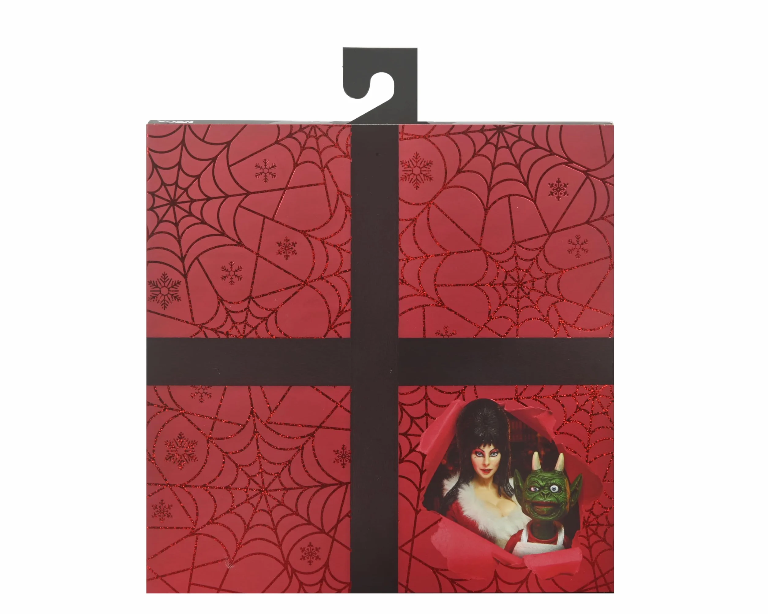Elvira, Mistress of the Dark figurka ubrana bardzo straszne Boże Narodzenie Elvira 20 cm