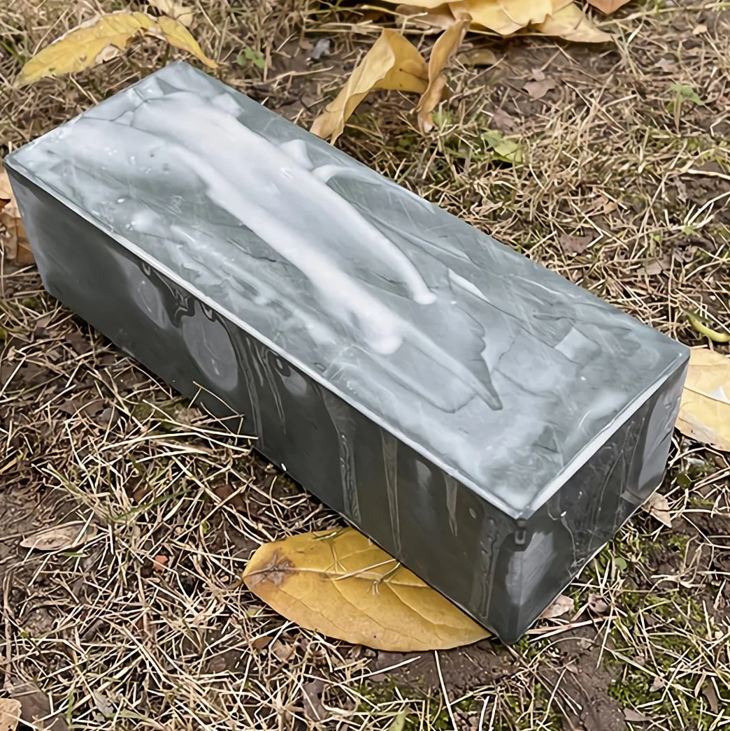 Kamień do ostrzenia, Naturalny kamień szlifierski, osełka kuchenna, siatka 6000 do domowych noży kuchennych Noże myśliwskie Naturalny kamień celulozowy Materiał średniej wielkości