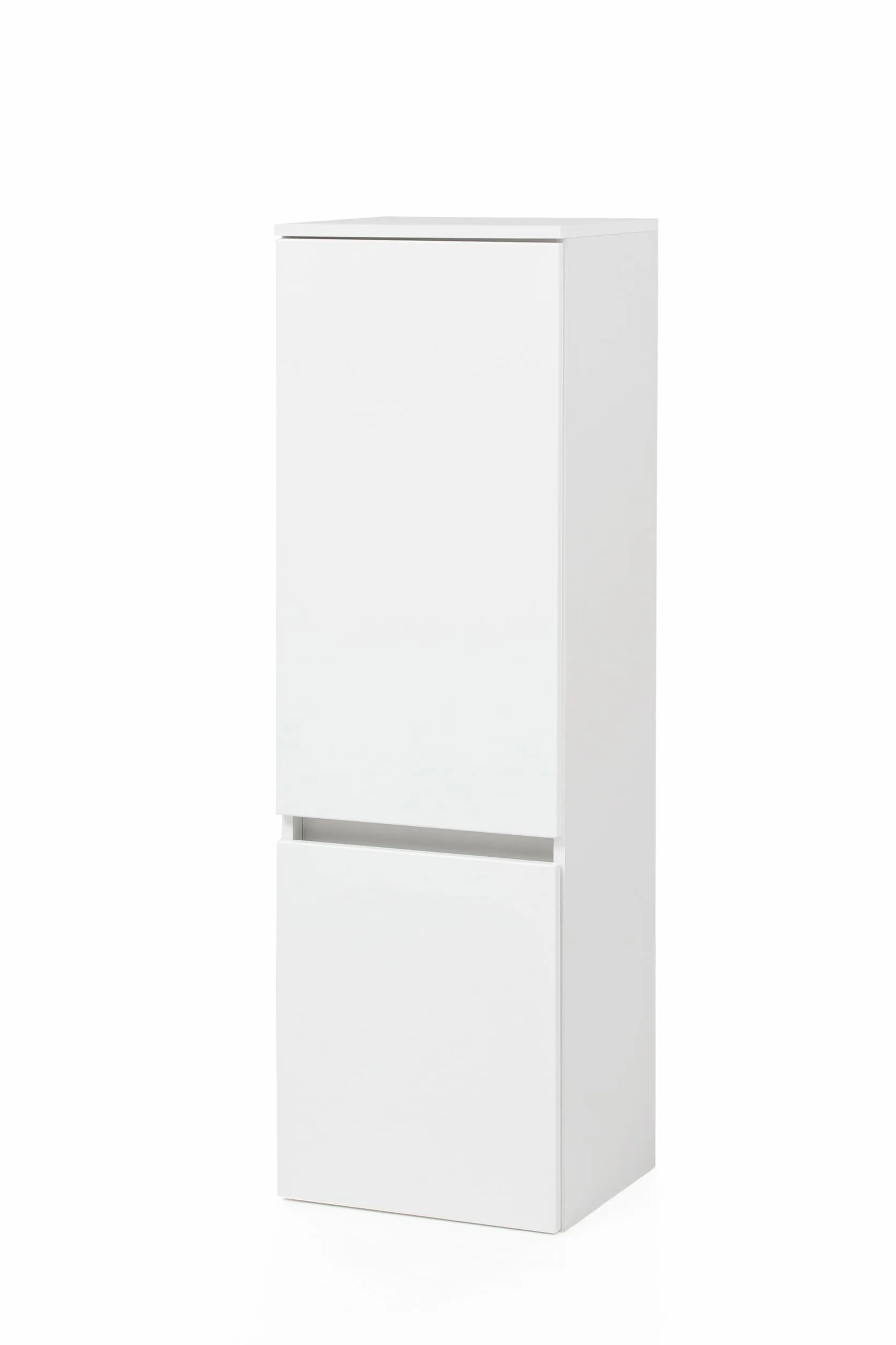 Kolumna Korn/Pisca, 40 cm, 2 drzwi, biała