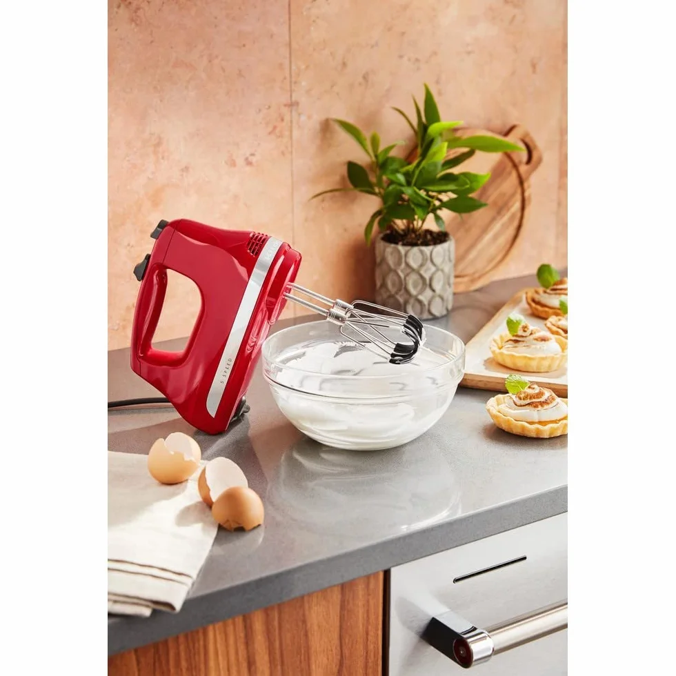 KitchenAid 5KHMFEB2 Flex Edge Beaters do mikserów ręcznych, stal nierdzewna 18/8, czarne
