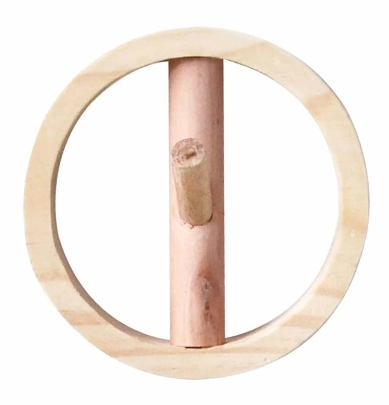 Wieszak ścienny Okrągłe Drewniane Wieszaki Na Ubrania Wieszak Ścienny, Wieszak Na Płaszcze Szyny Wejściowe Wieszak Na Ubrania Haczyki na płaszcze (Size : 4.7in)