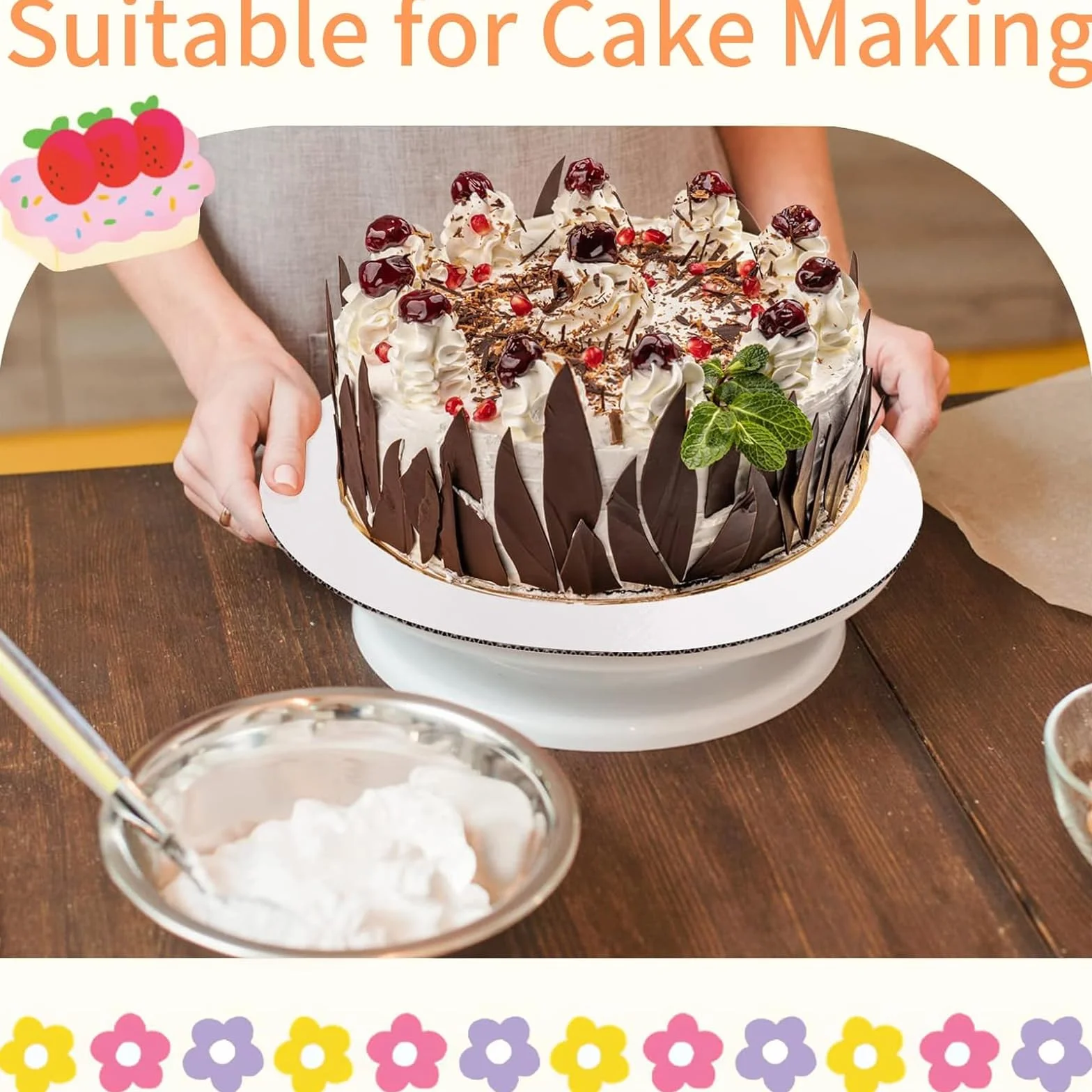 20 sztuk podkładek pod tort, okrągłe, 30 cm, kolor biały, wysokiej jakości patera na tort, do ciast i tortów, 20 sztuk