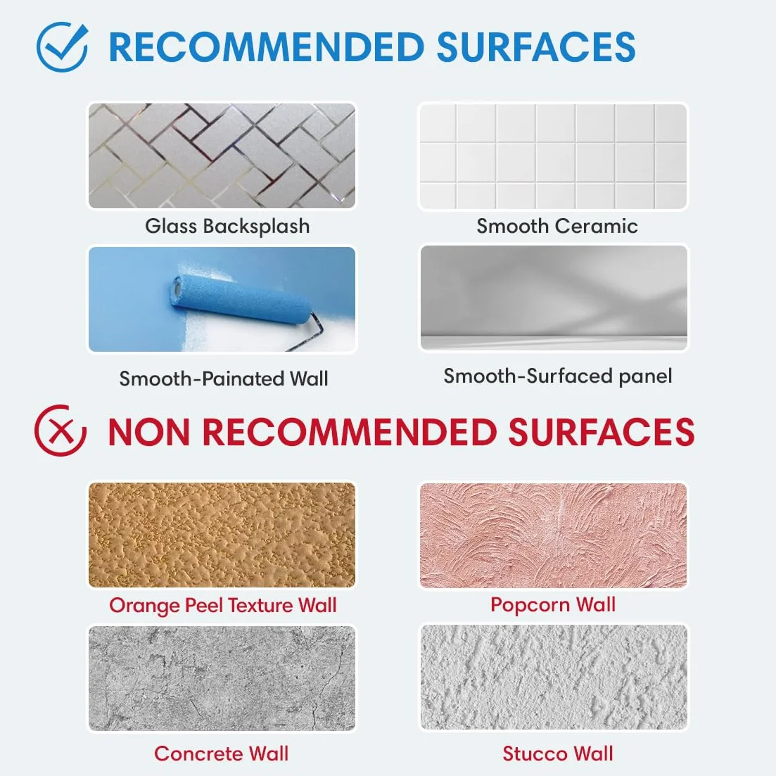 COMSTICKC Upgrade Gęstsze naklejki na płytki do kuchni biały, 10 sztuk, 3D naklejki na płytki samoprzylepne 3d panele ścienne płytki kuchenne samoprzylepne folia na ścianę kuchenną, 30,5x30,5 cm