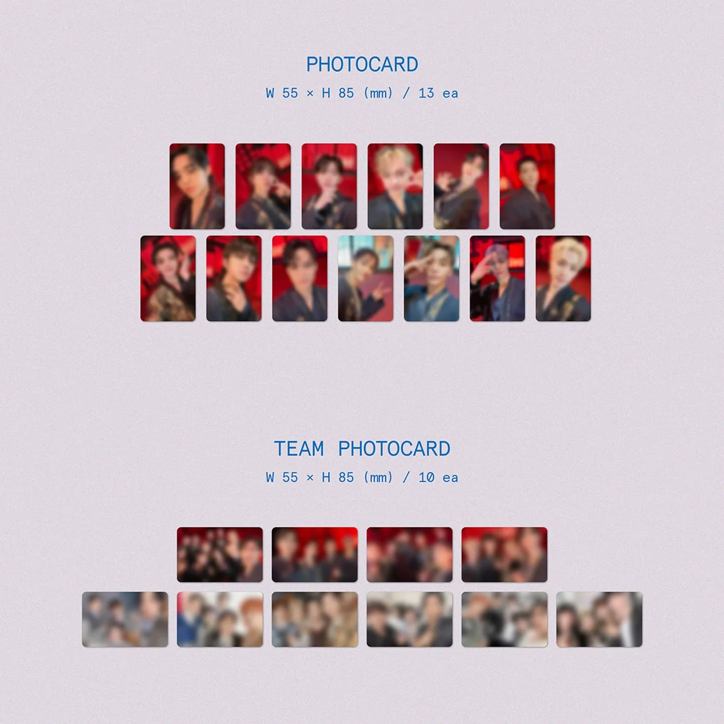SEVENTEEN 10th mini album [FML] (Deluxe Ver), Outbox + Photo Book + Lyric Book + CD-R, Photocard + Team Photocard + Paper Tag + plakat składany + 2 odznaki na guziki + 4 dodatkowe zdjęcia