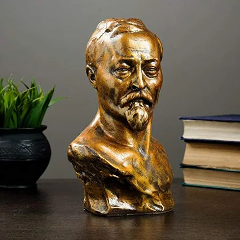 Felix Dzerzhinsky brązowy kolor biust 24 cm rzeźba kolekcjonerska figurka sztuka figurka statuetka