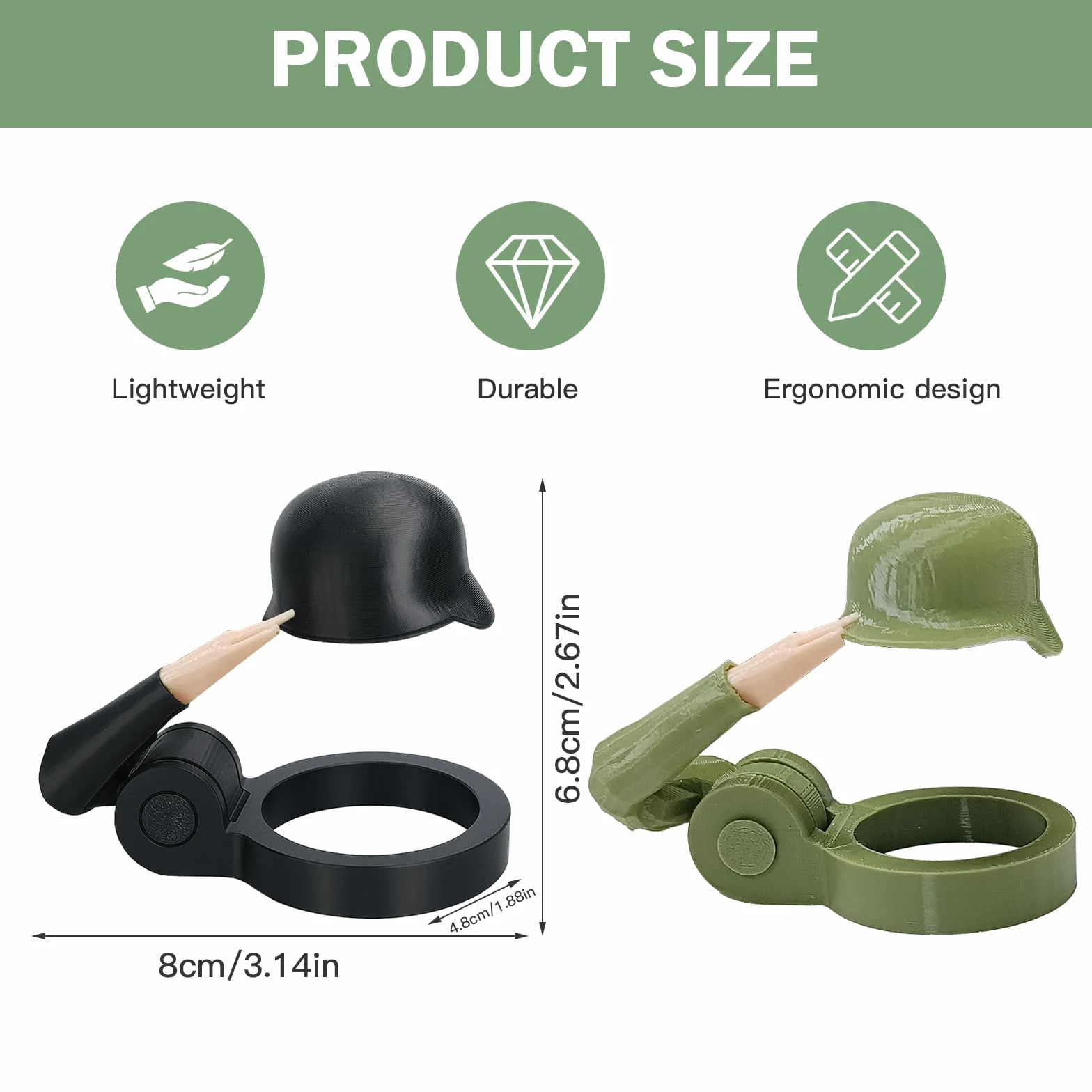 MeYuxg Korek do butelek, butelki piwa, kask na piwo, kask na butelkę piwa z powitaniem żołnierza, wielokrotnego użytku, dekoracyjny odkurzacz, kask piwny żołnierza, do baru, na imprezę rodzinną (2
