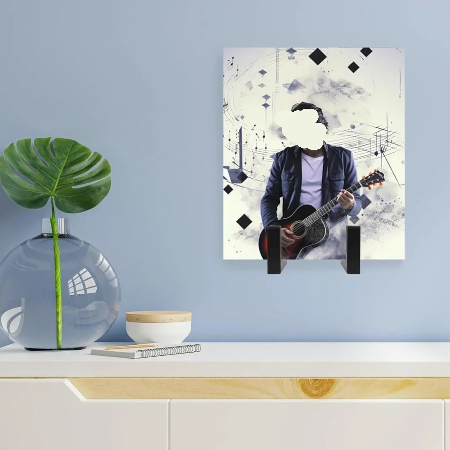 Metalowy stojak na płyty winylowe, trwały uchwyt do przechowywania płyt LP i organizer na albumy, stylowy uchwyt na płyty dla miłośników muzyki i kolekcjonerów