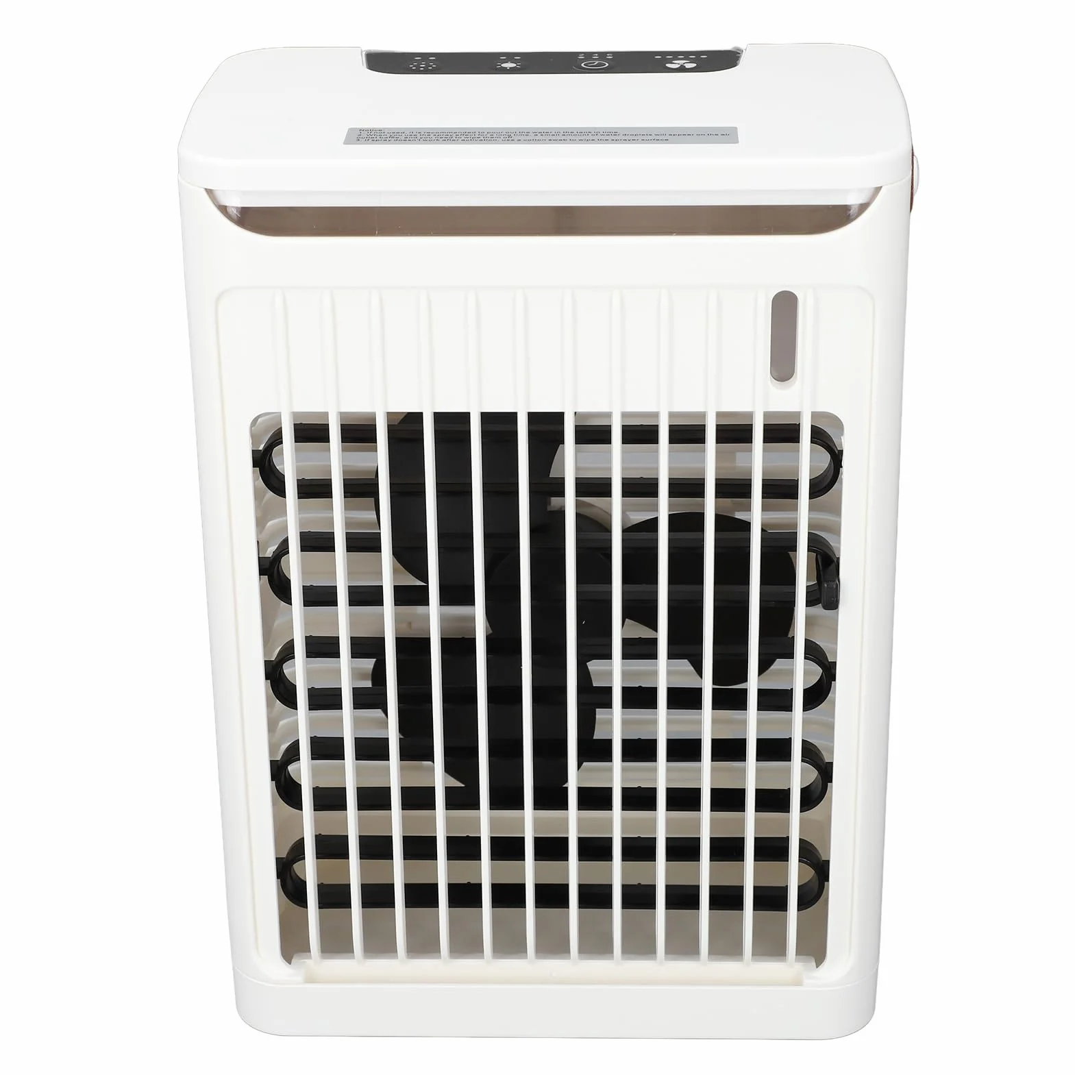 Przenośny Klimatyzator 2 Zimne Mgły 5 Prędkości Wentylatora 7 Diod LED 680 Ml Zbiornik USB Mini Cooler Nawilżacz Mgłowy do Domowego Biura