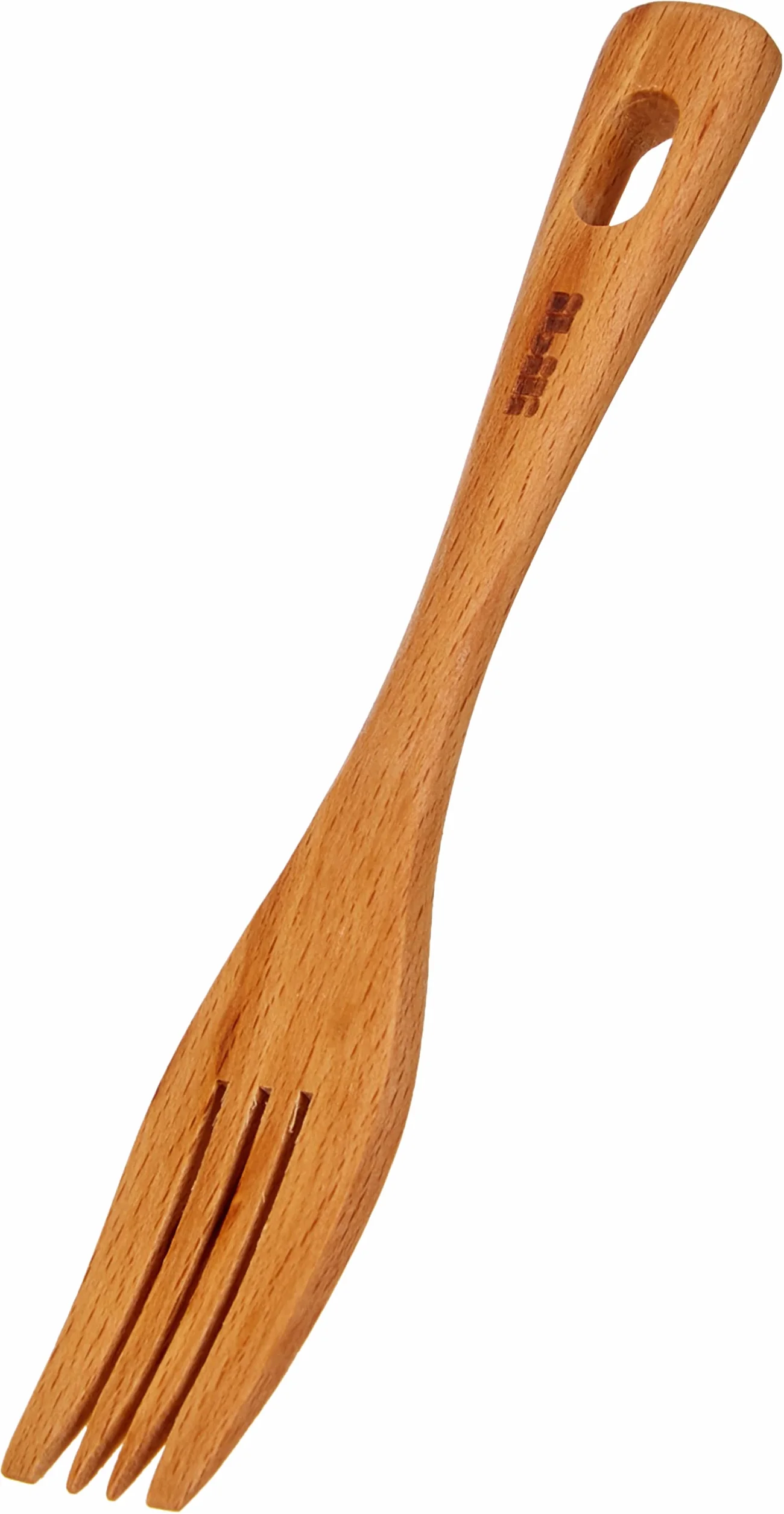 ibili widelec Hiszpański 15 cm z drewna bukowego, brązowy