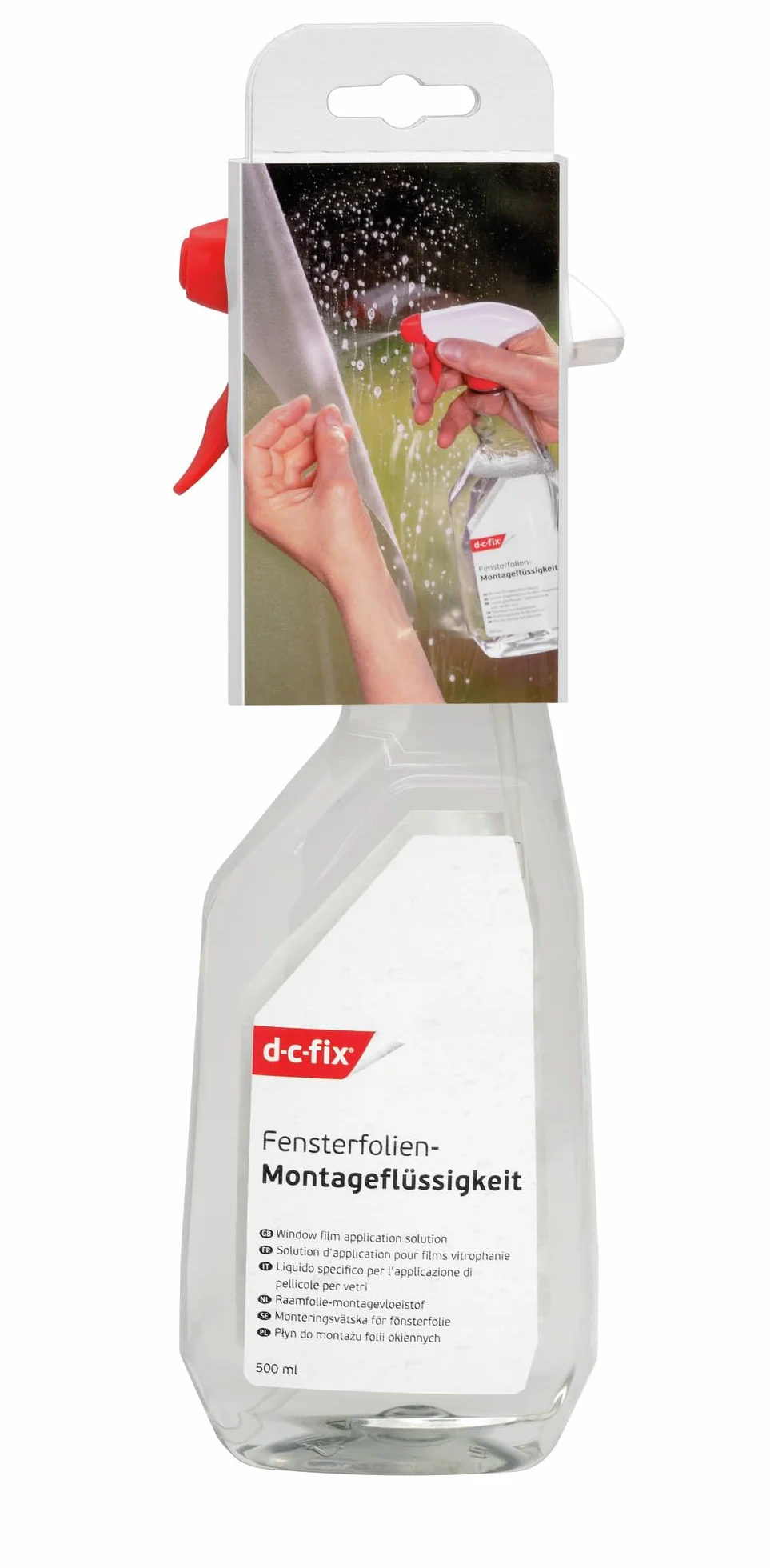 D-C-Fix Samoprzylepna Folia Płyn Montażowy Do Folii Okiennej 500 Ml