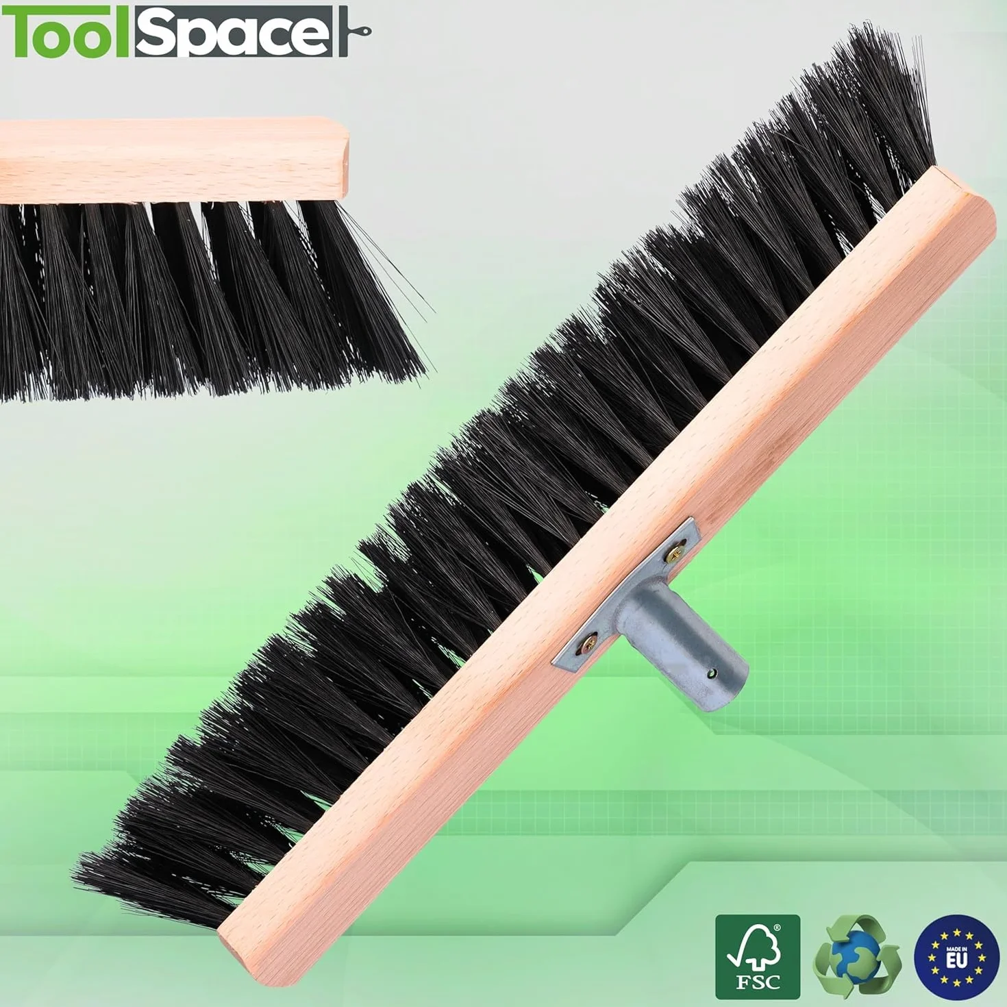 ToolSpace Miotła z miękkim włosiem 40 cm