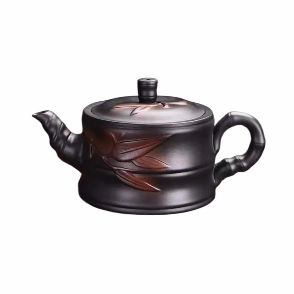 Czajniczek Fioletowy Glina Czajniczek Domowy Antyczny Fioletowy Garnek Ceramiczny Pojedynczy Garnek Zestaw Herbaty Kung Fu Ręcznie Pokryta Miska Czajniczek Herbata Zestawy Czajniczek Czajniki