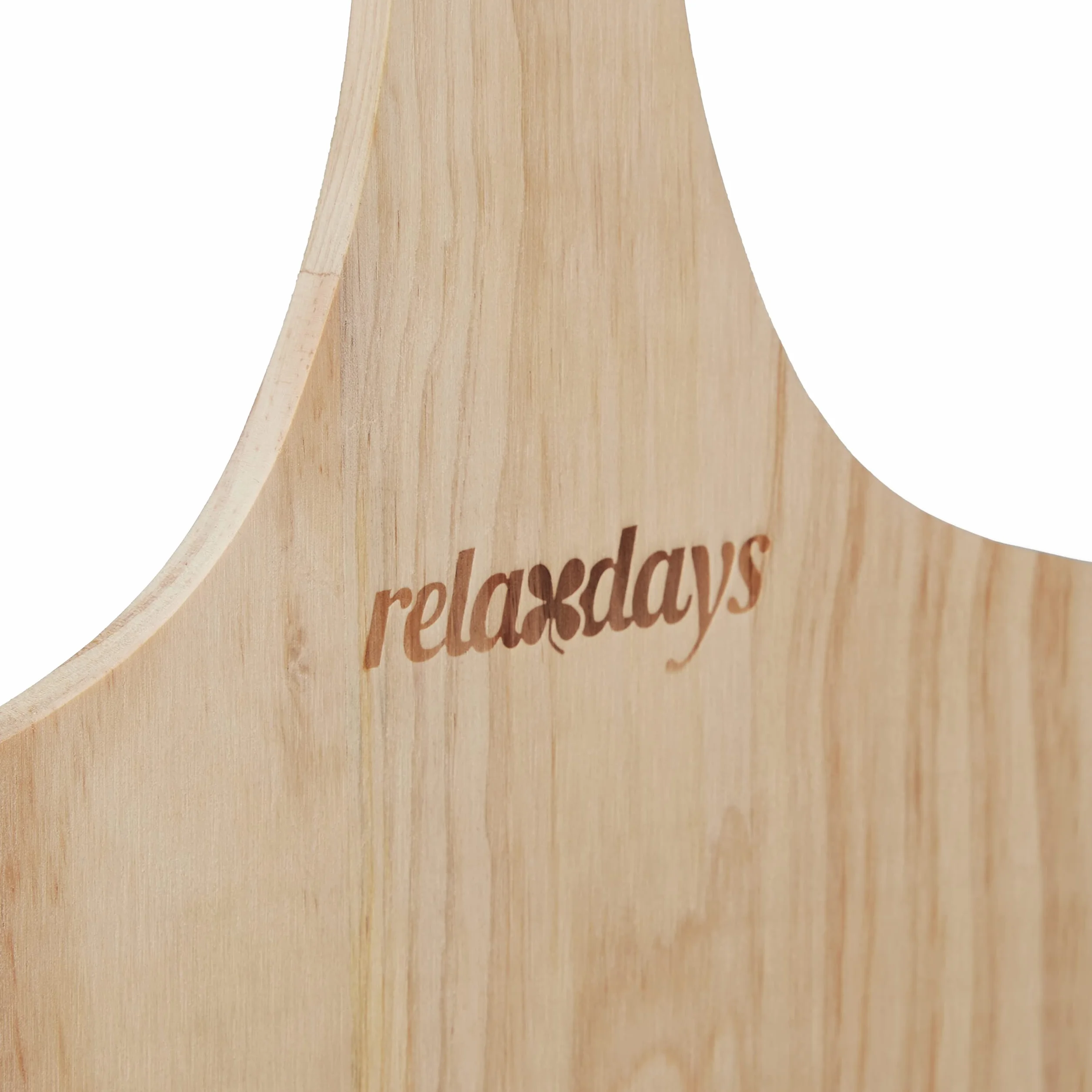 Relaxdays Łopatka do pizzy z drewna, z poręcznym uchwytem, na chleb i ciasto, łopatka do pizzy, szer. x gł.: 30,5 x 54 cm, naturalna